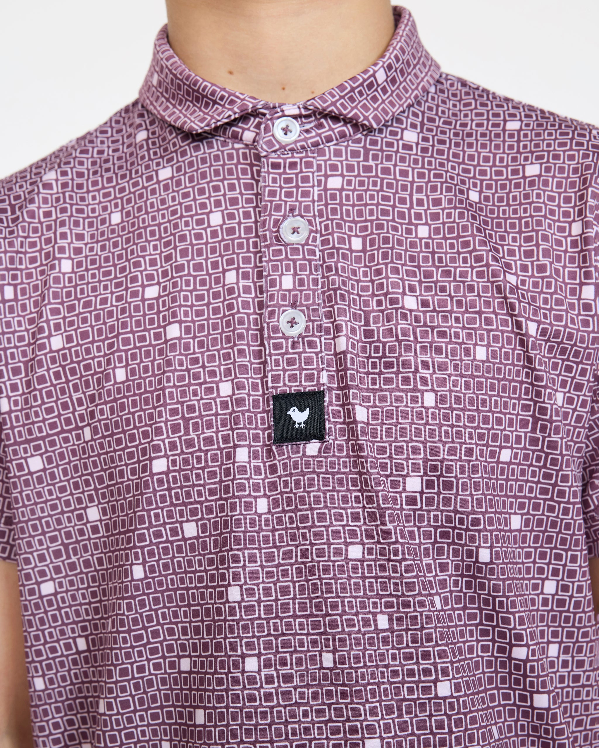 Youth Polo - Block Party - Plum Wine-Youth Polo-Bad Birdie
