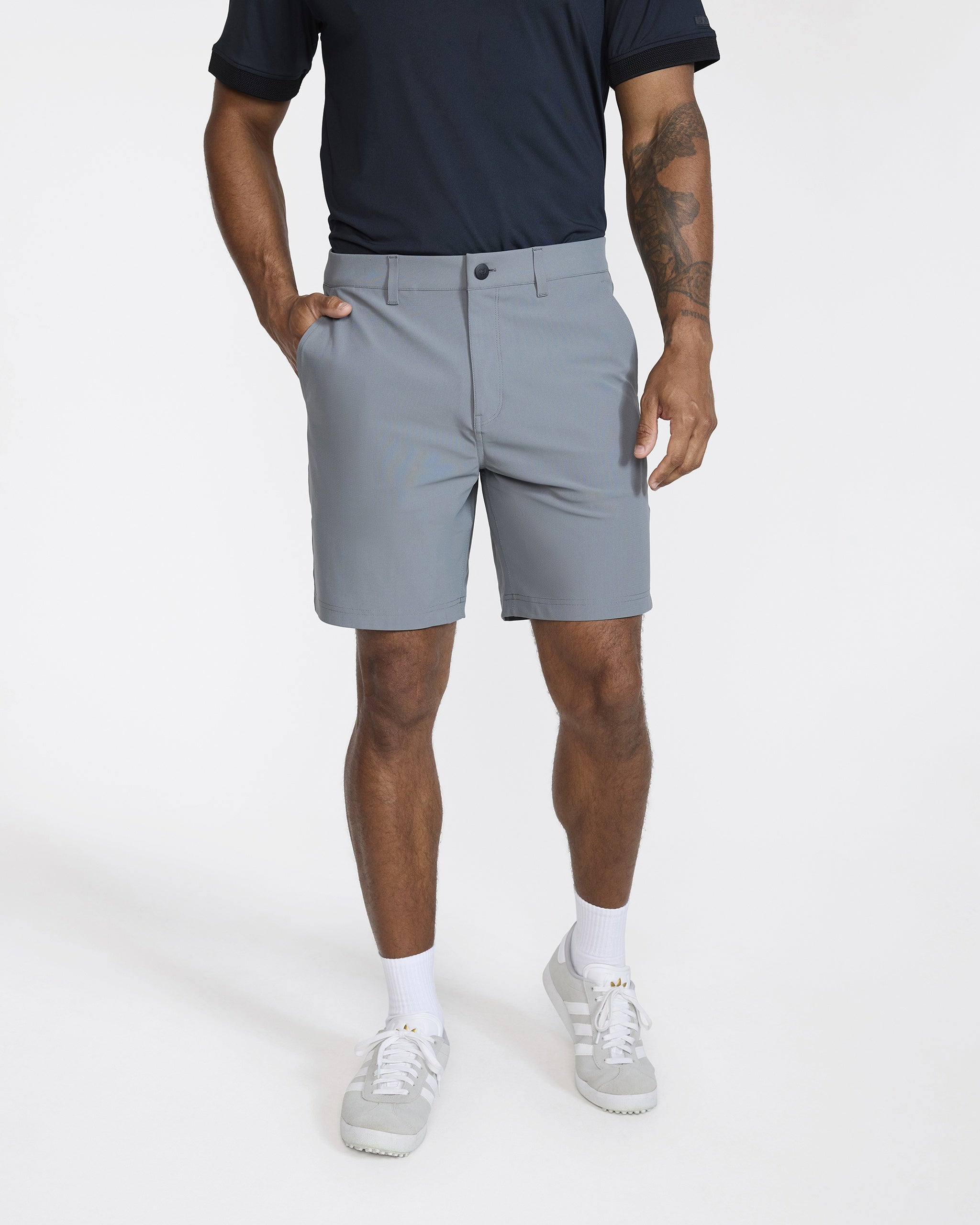 Golf Short - Charcoal Gray – Bad Birdie
