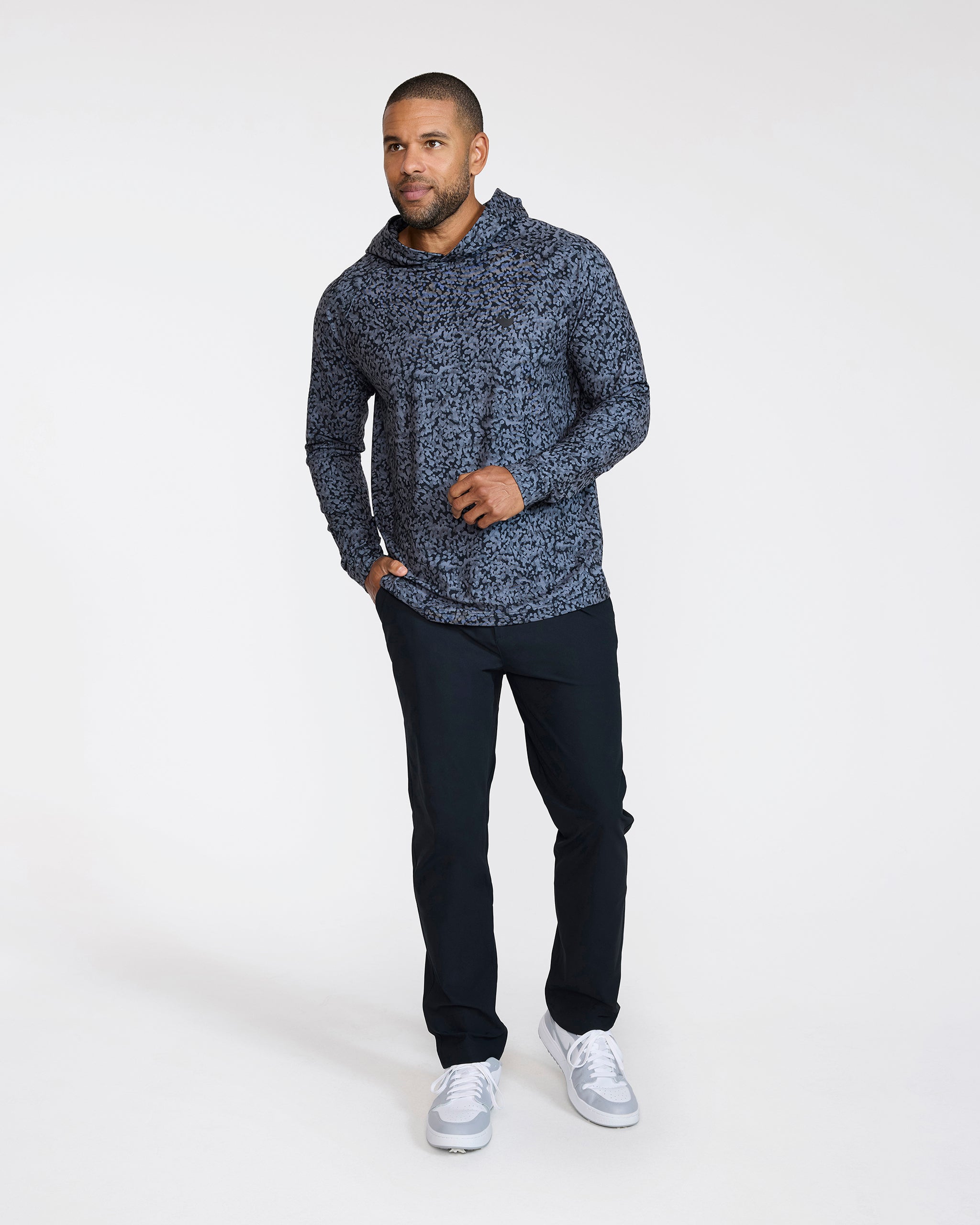 Velocity Hoodie - Salt Shaker - Black-Hoodie-Bad Birdie