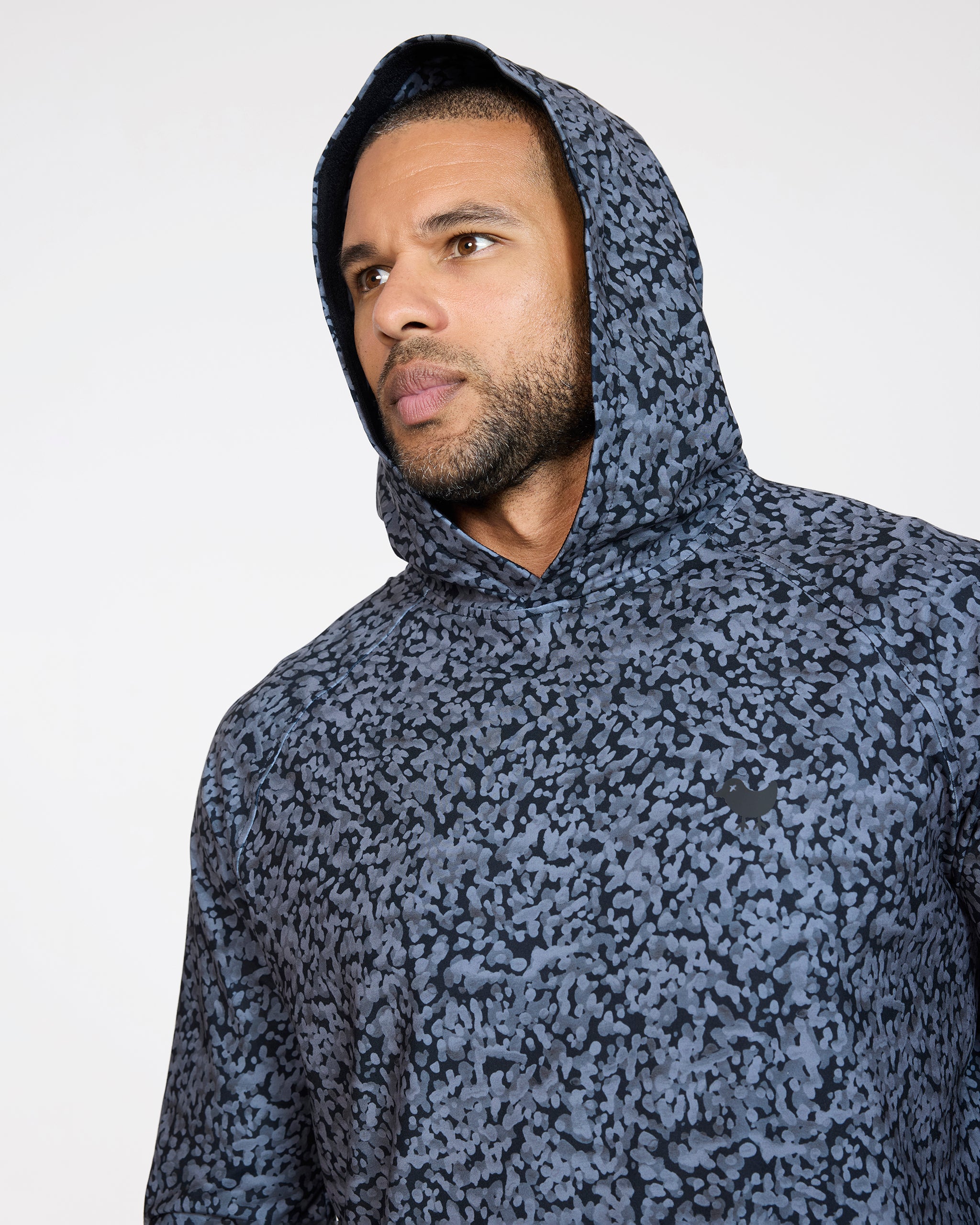 Velocity Hoodie - Salt Shaker - Black-Hoodie-Bad Birdie