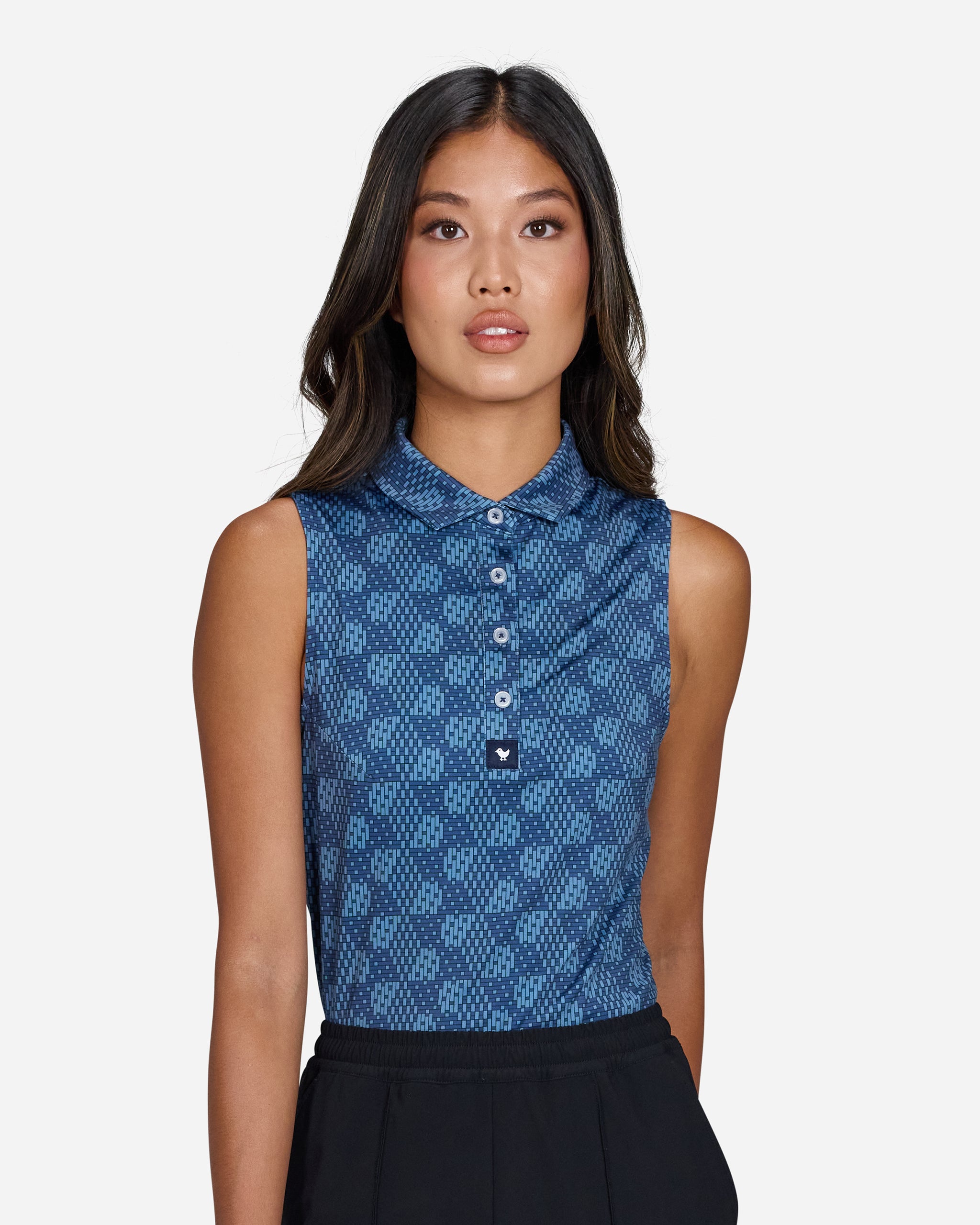8-Bit-Women's Polo-Bad Birdie