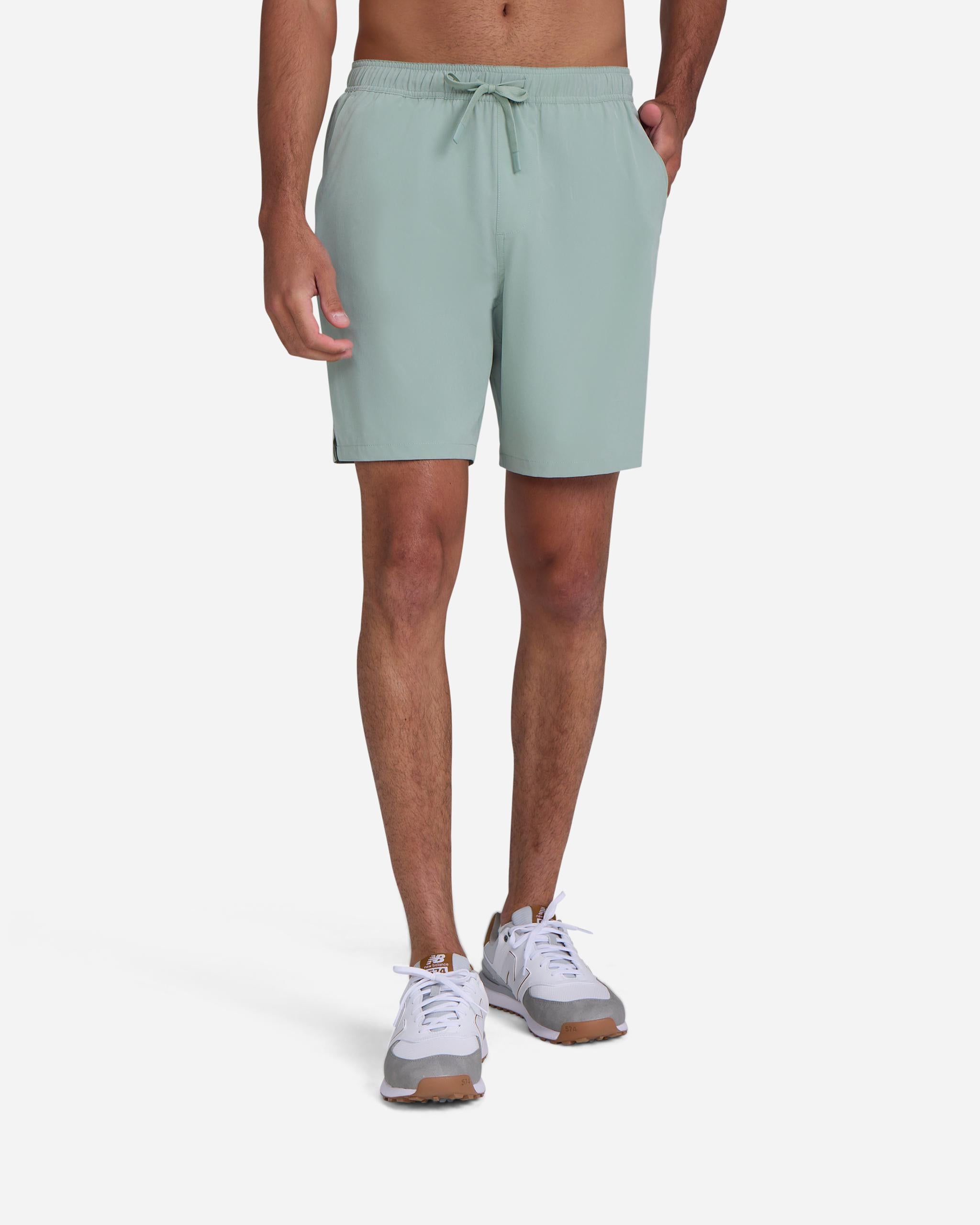 Active Short - Washed Sage-Men's Shorts-Bad Birdie