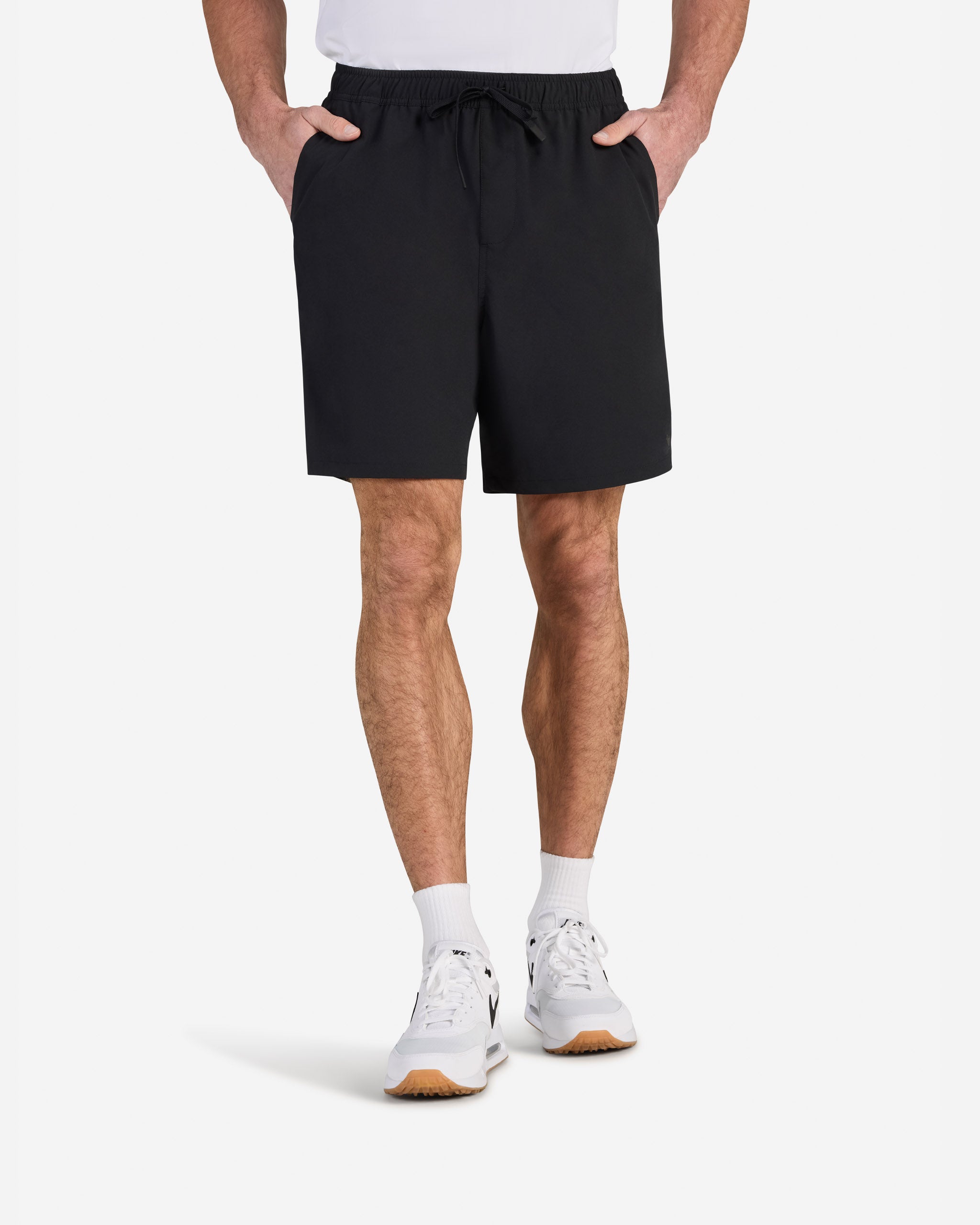 Active Short - Black-Men's Shorts-Bad Birdie