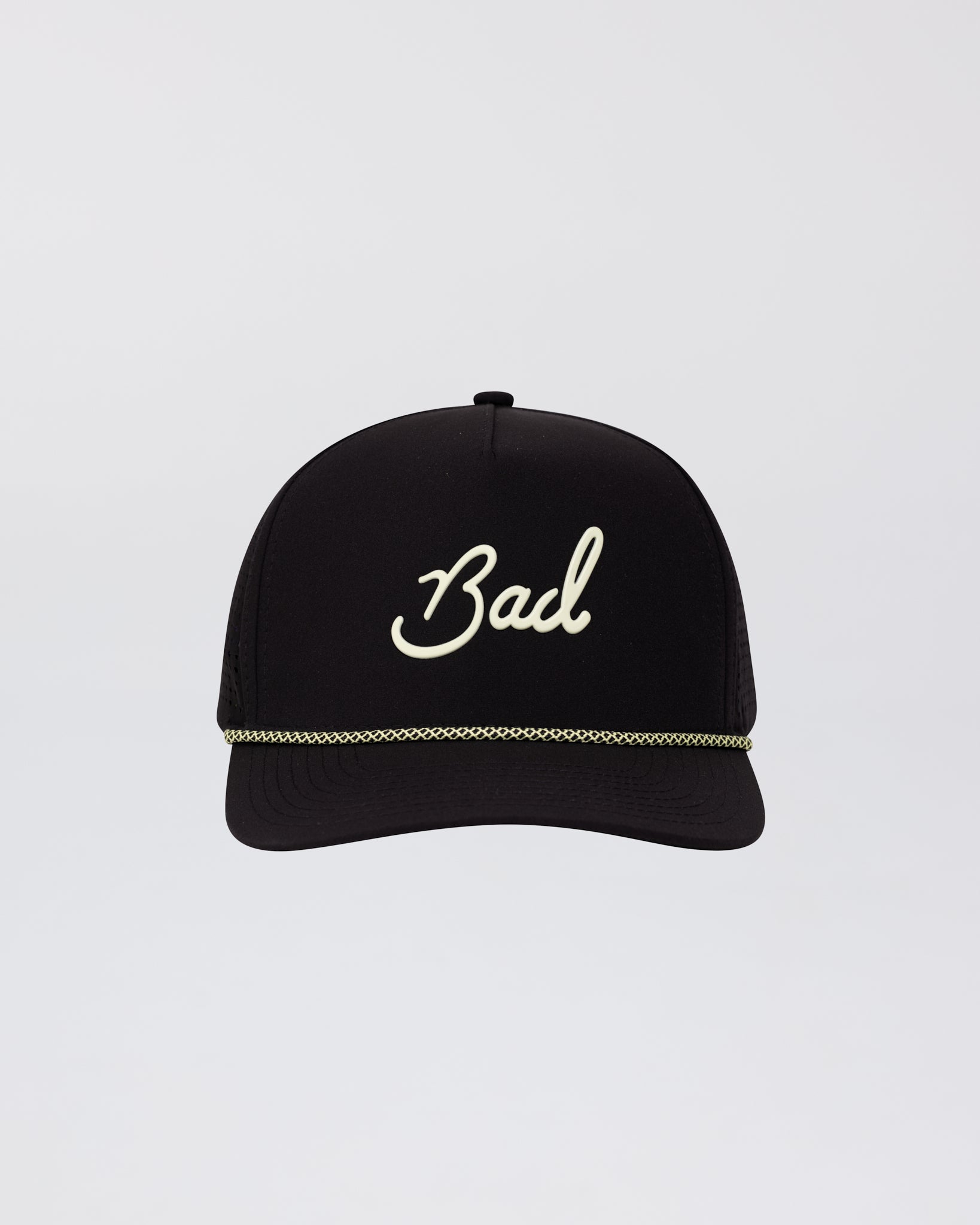Active Bad Hat - Black - Light Yellow-Hat-Bad Birdie