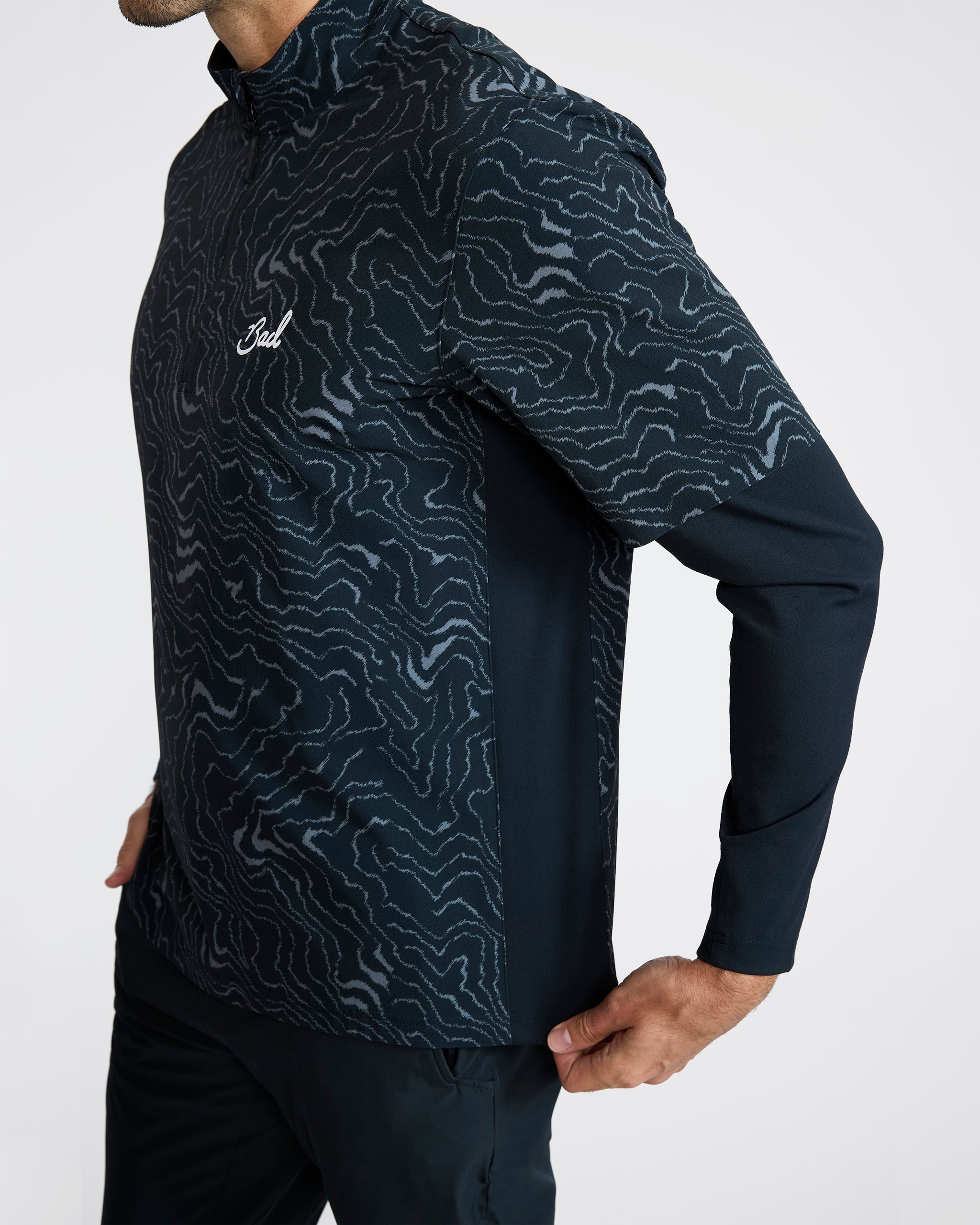 Mechanism Quarterzip - Rave Runner-Men's Quarterzip-Bad Birdie