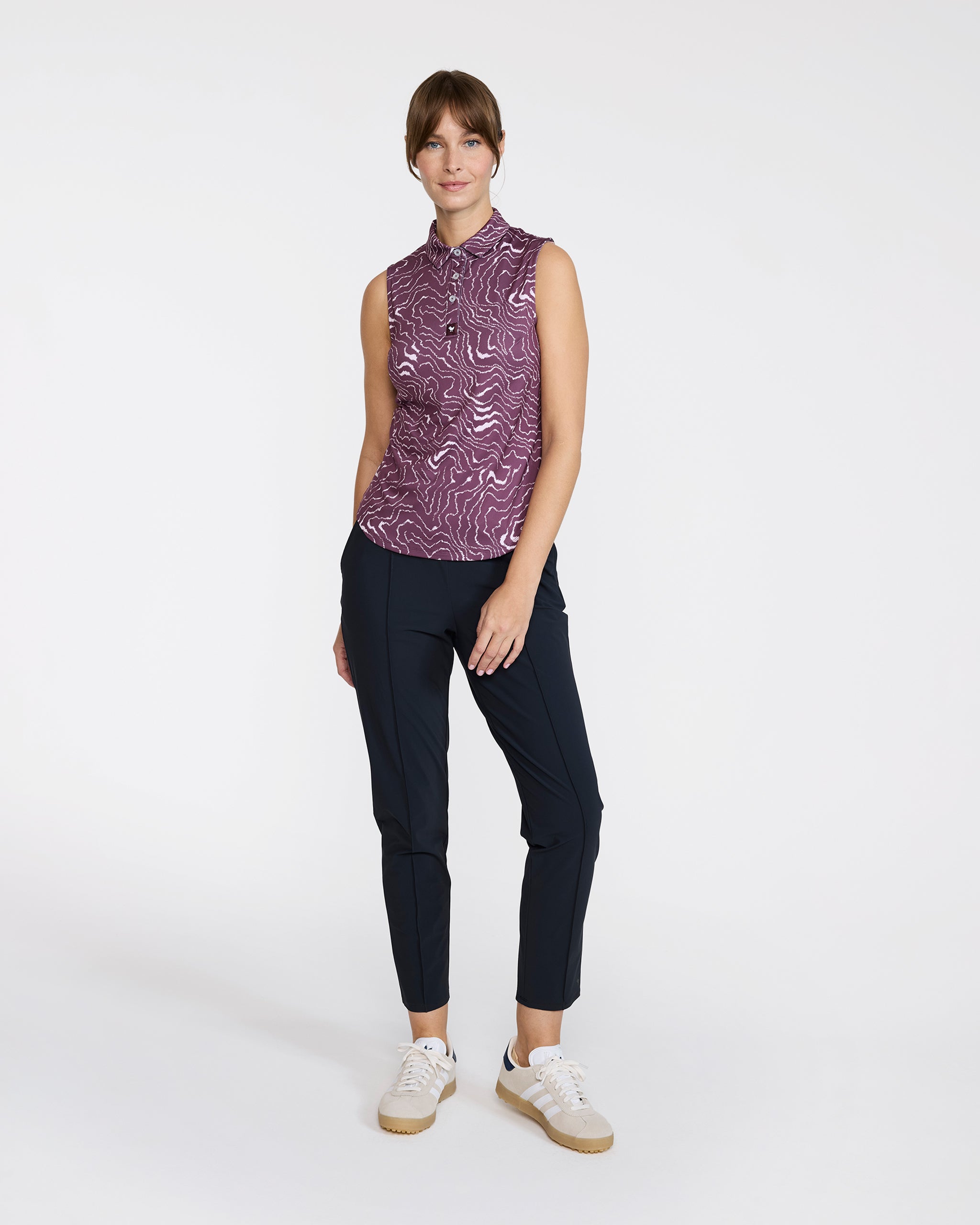 Rave Runner - Plum Wine-Women's Polo-Bad Birdie