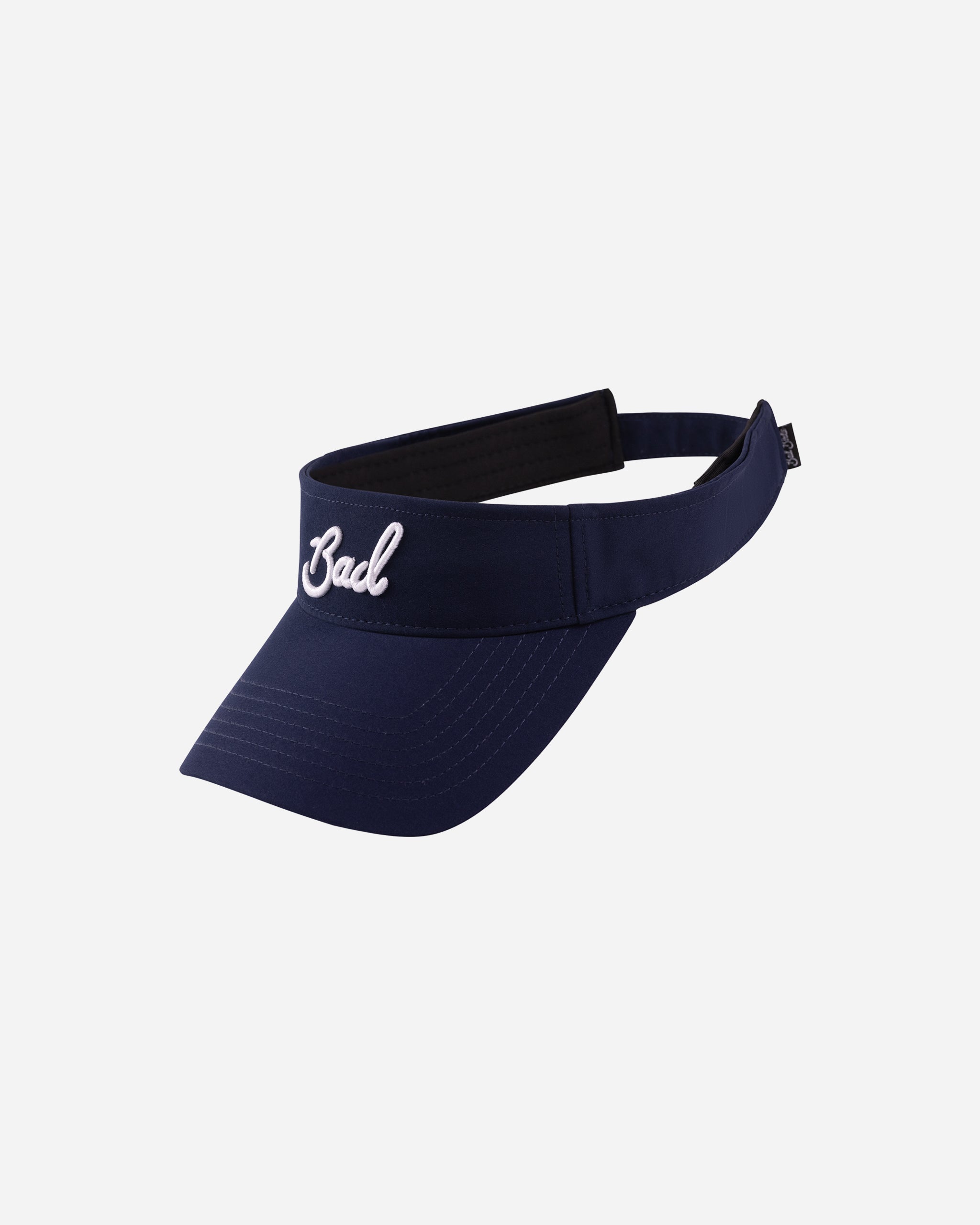 Embroidered Bad Visor - Dark Navy-Hat-Bad Birdie
