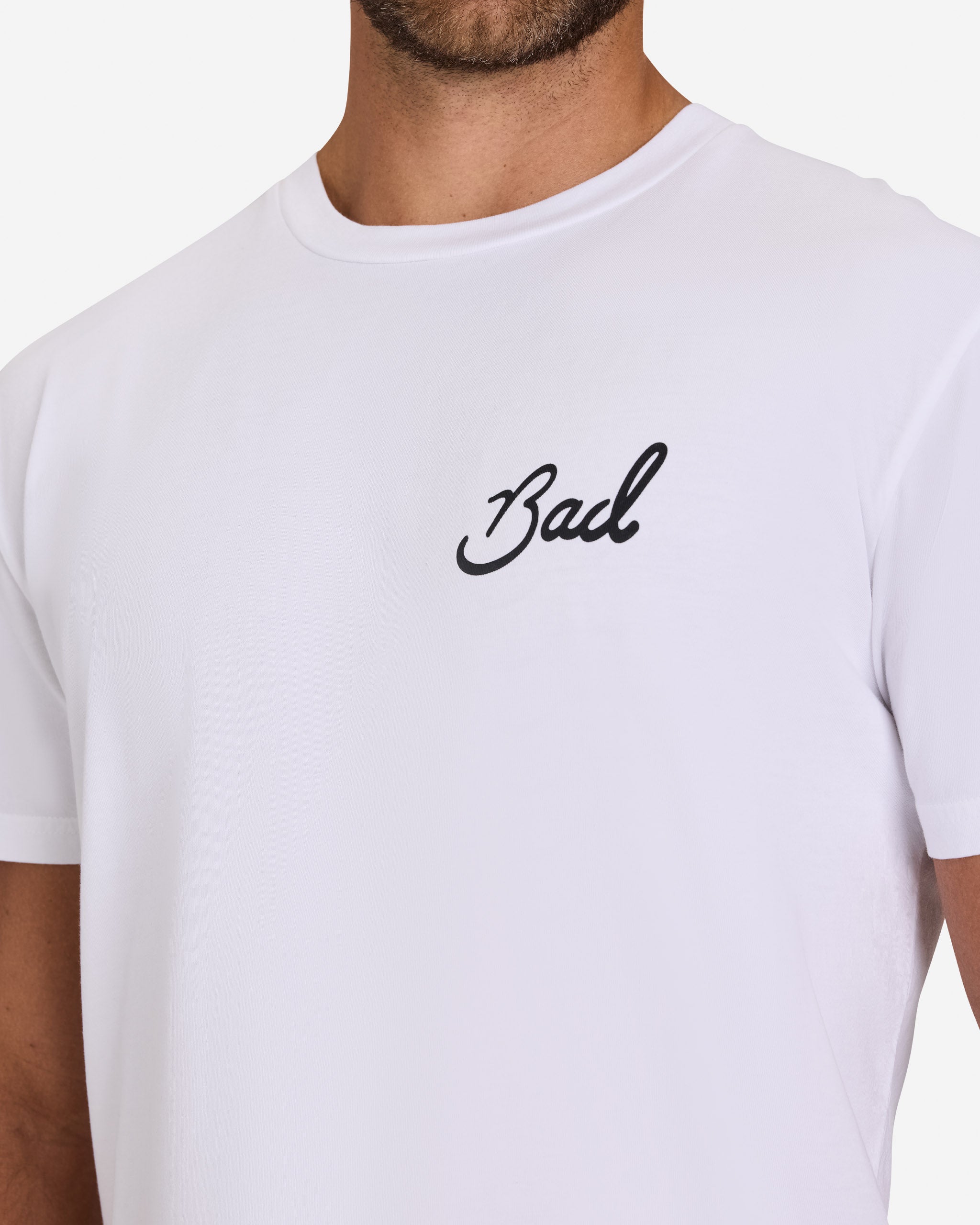 Birdie Tee - White-Men's T-Shirt-Bad Birdie