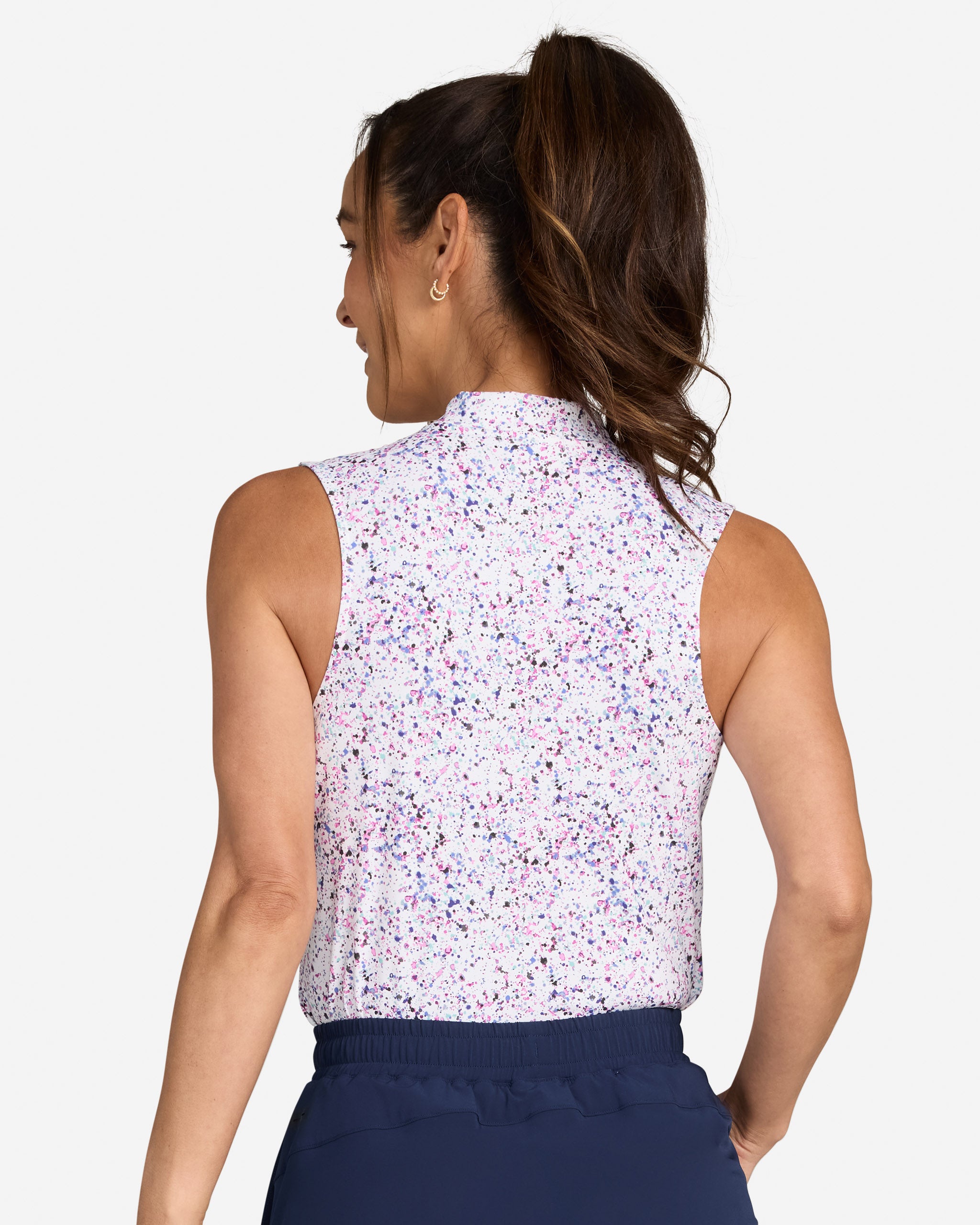 Blade - Paint Splatter 3-Performance Golf Polo-Bad Birdie