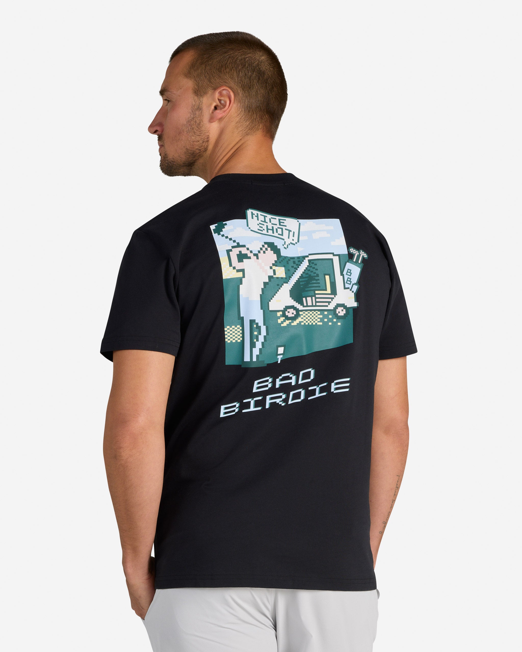 Cheat Code Tee-Men's T-Shirt-Bad Birdie