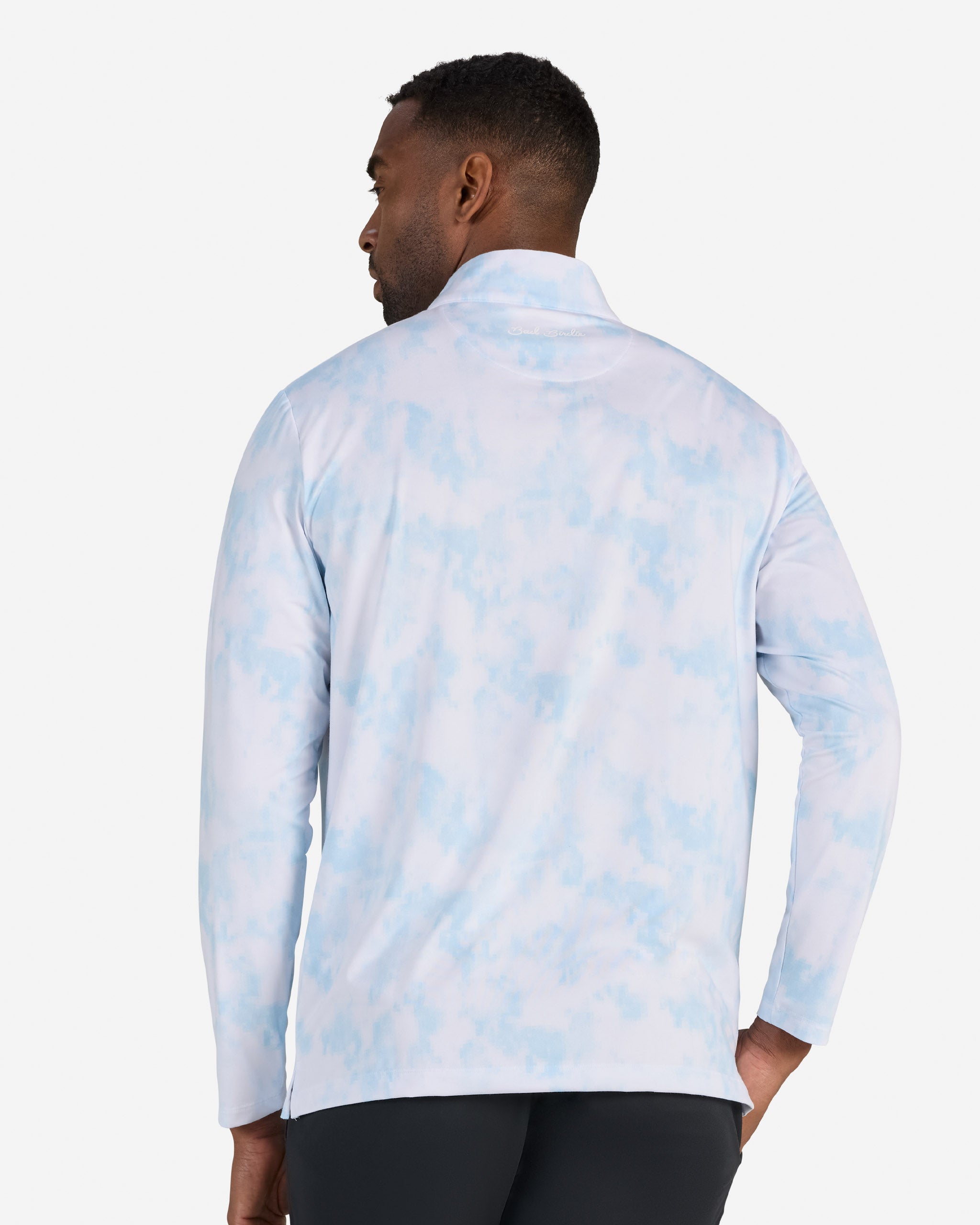 Velocity Quarterzip Open Cuff - Day Dreamin'-Men's Quarterzip-Bad Birdie
