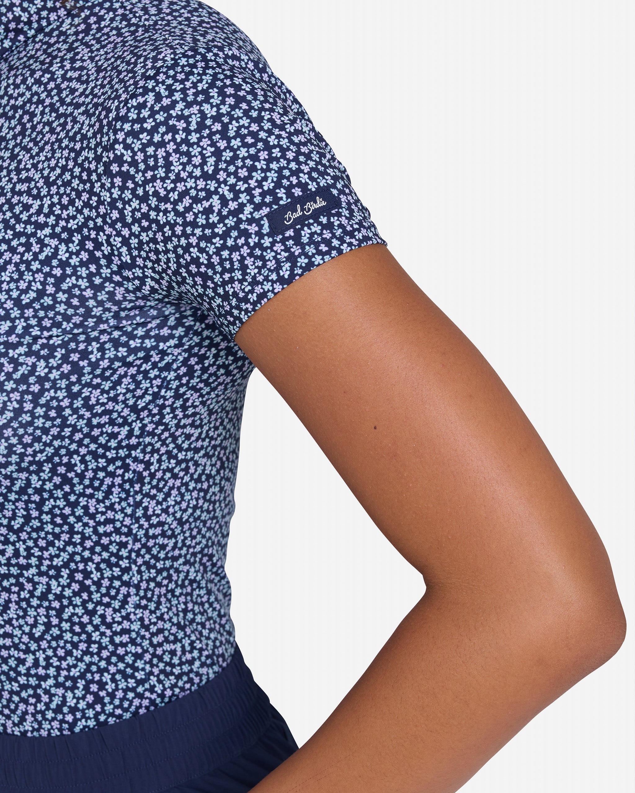 Ditsy Down-Women's Polo-Bad Birdie