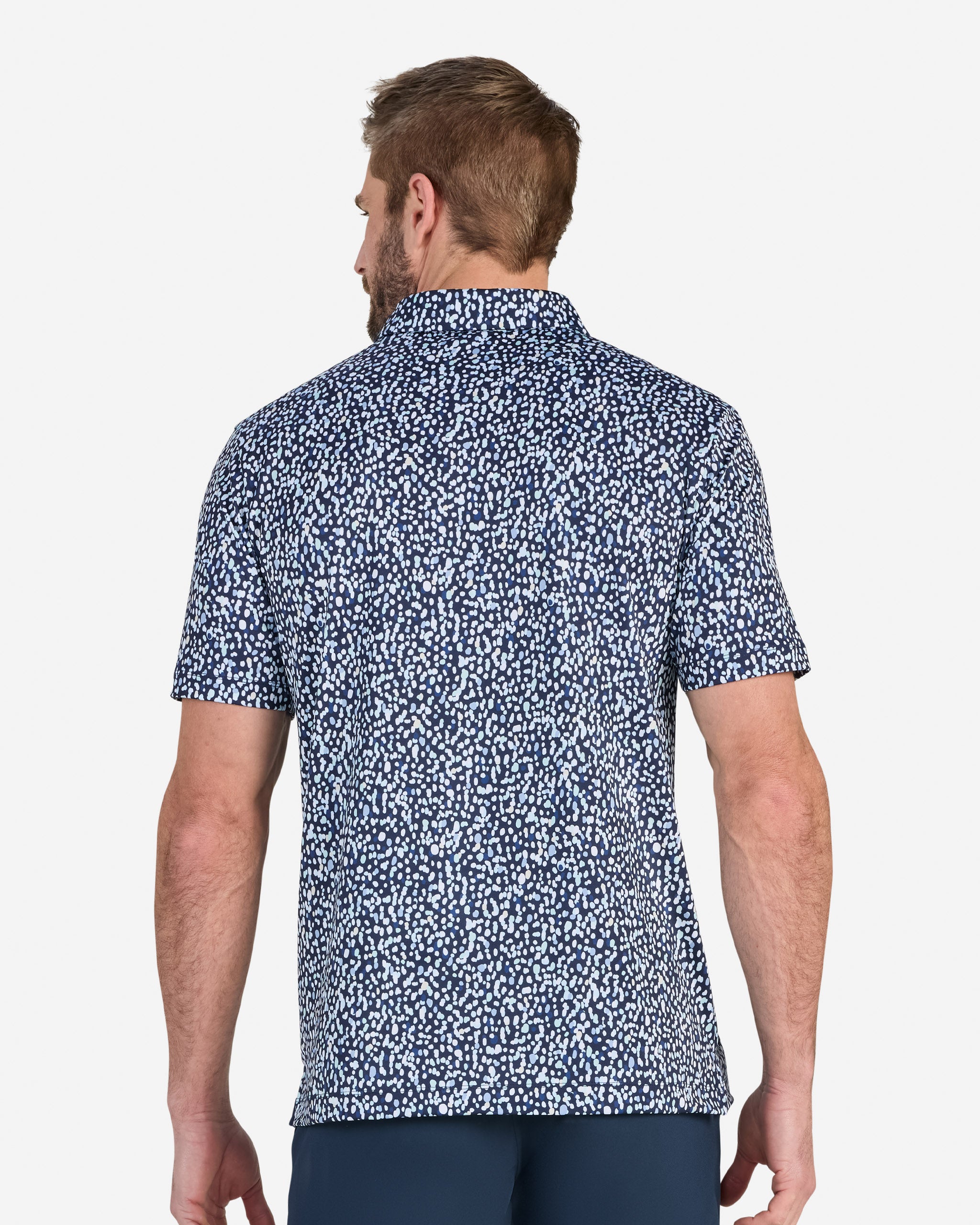 Dripity Drip Remix-Men's Polo-Bad Birdie