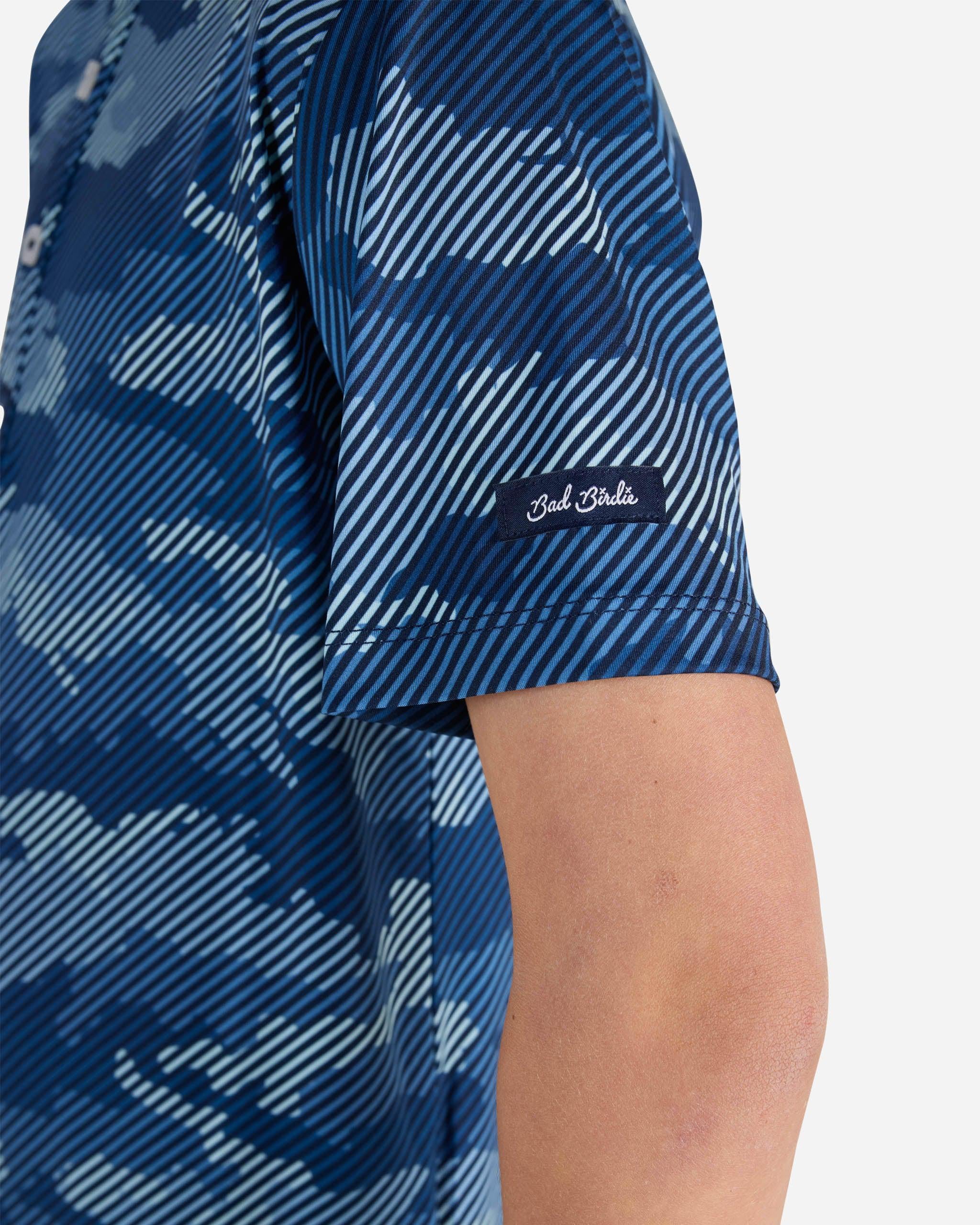 Youth's Frostbite - Azure-Youth Polo-Bad Birdie