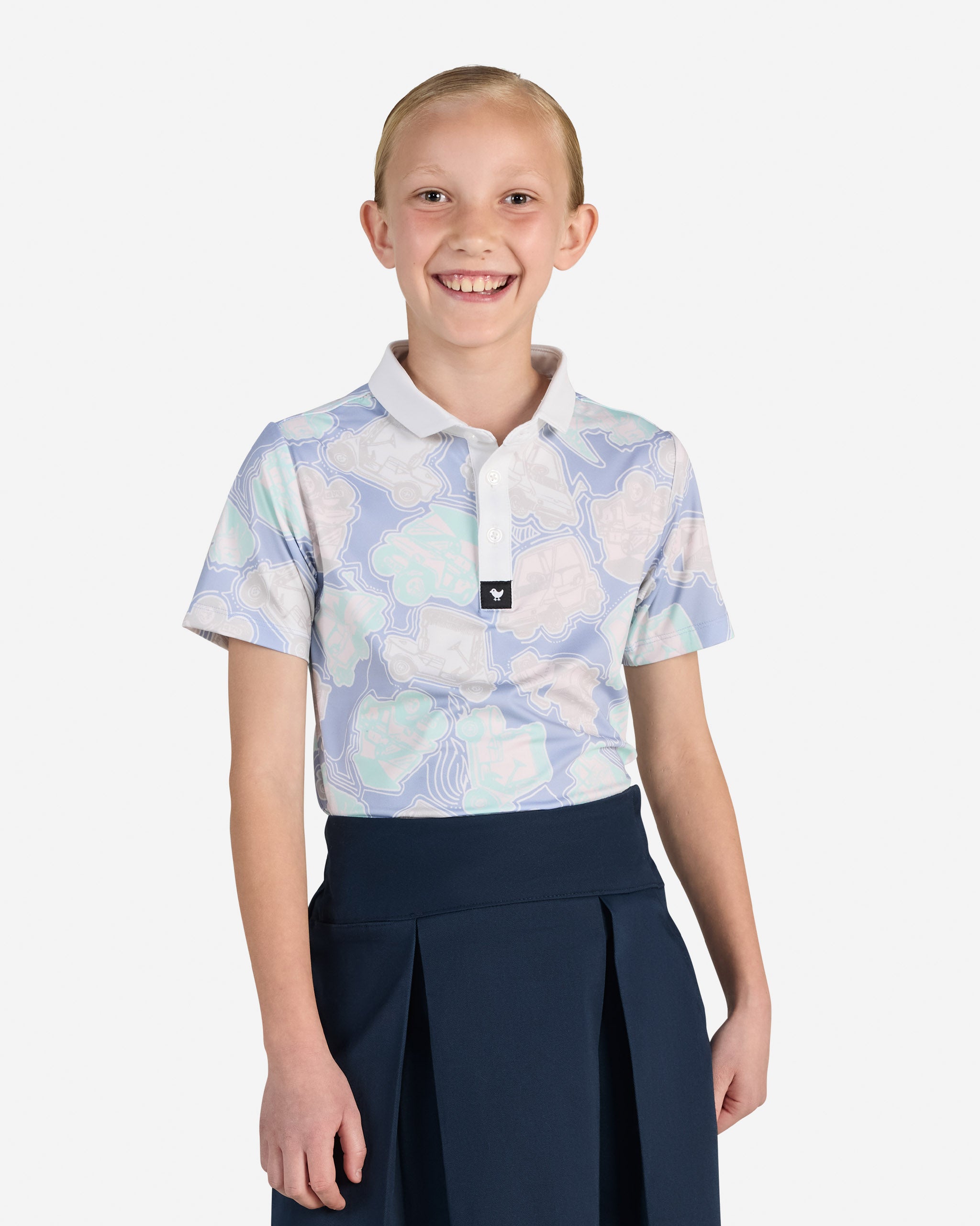 Howdy Cartner-Youth Polo-Bad Birdie