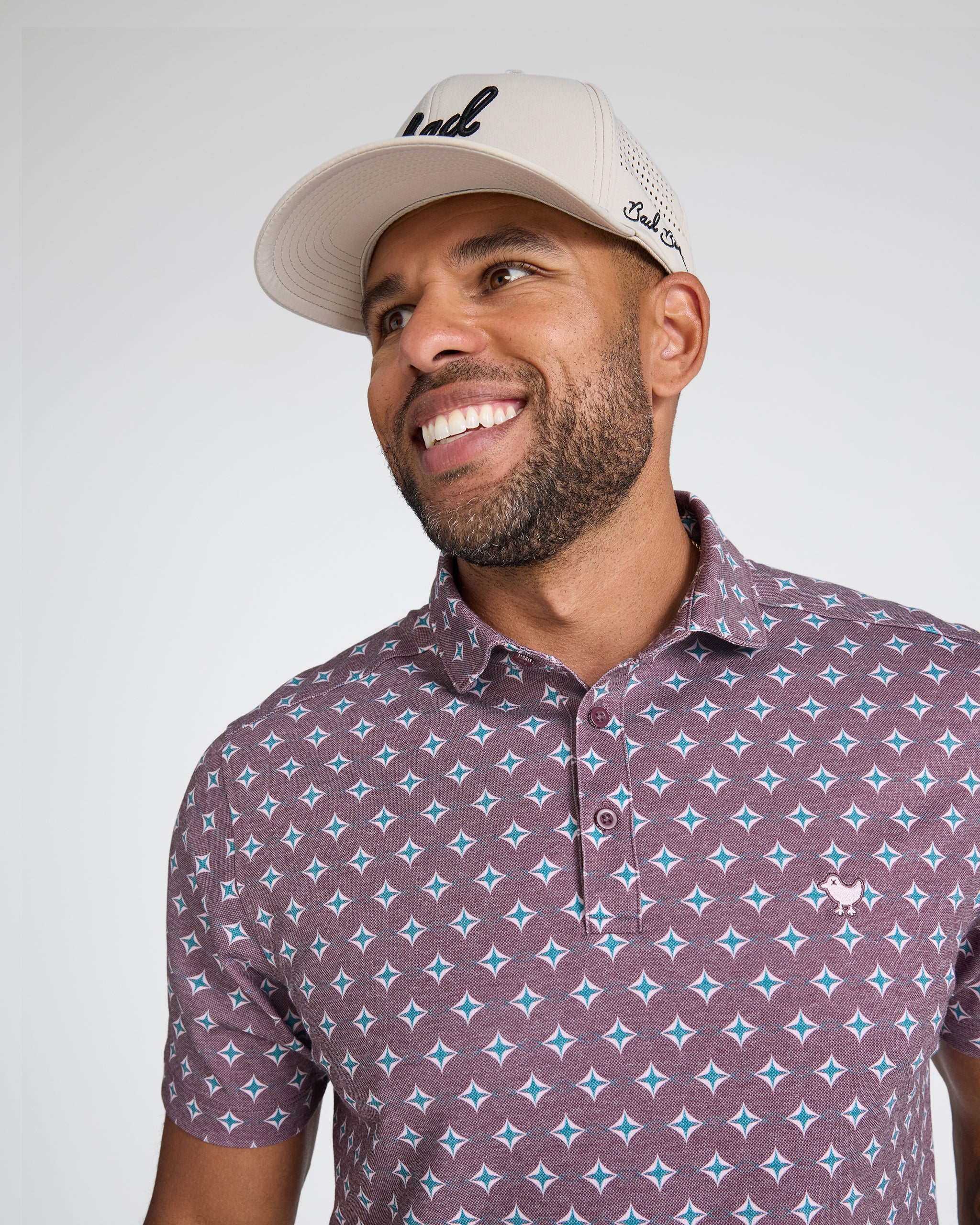 Pique Performance Polo - Swing Cypher-Men's Polo-Bad Birdie
