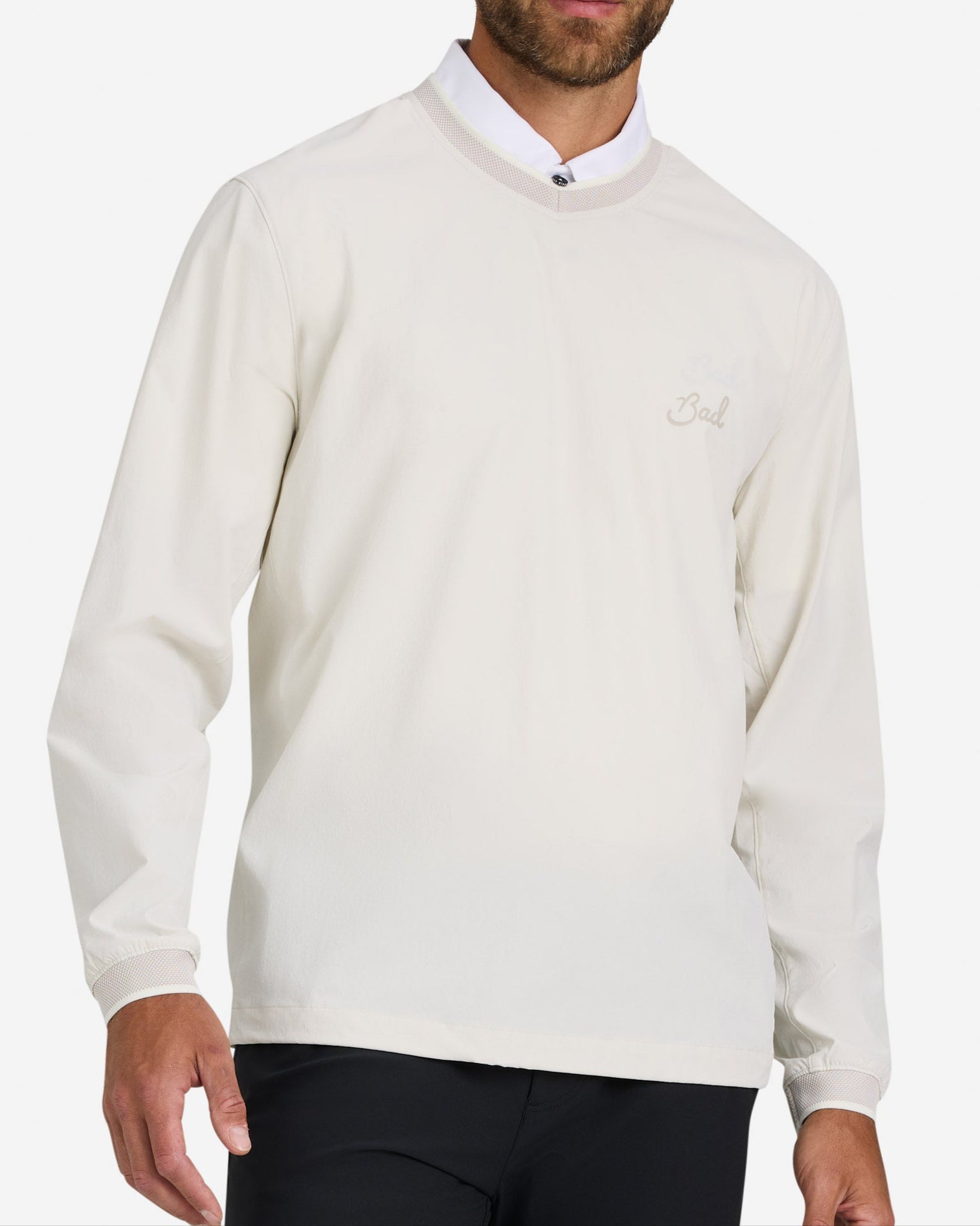 Kinetic Wind Pullover - White Onyx