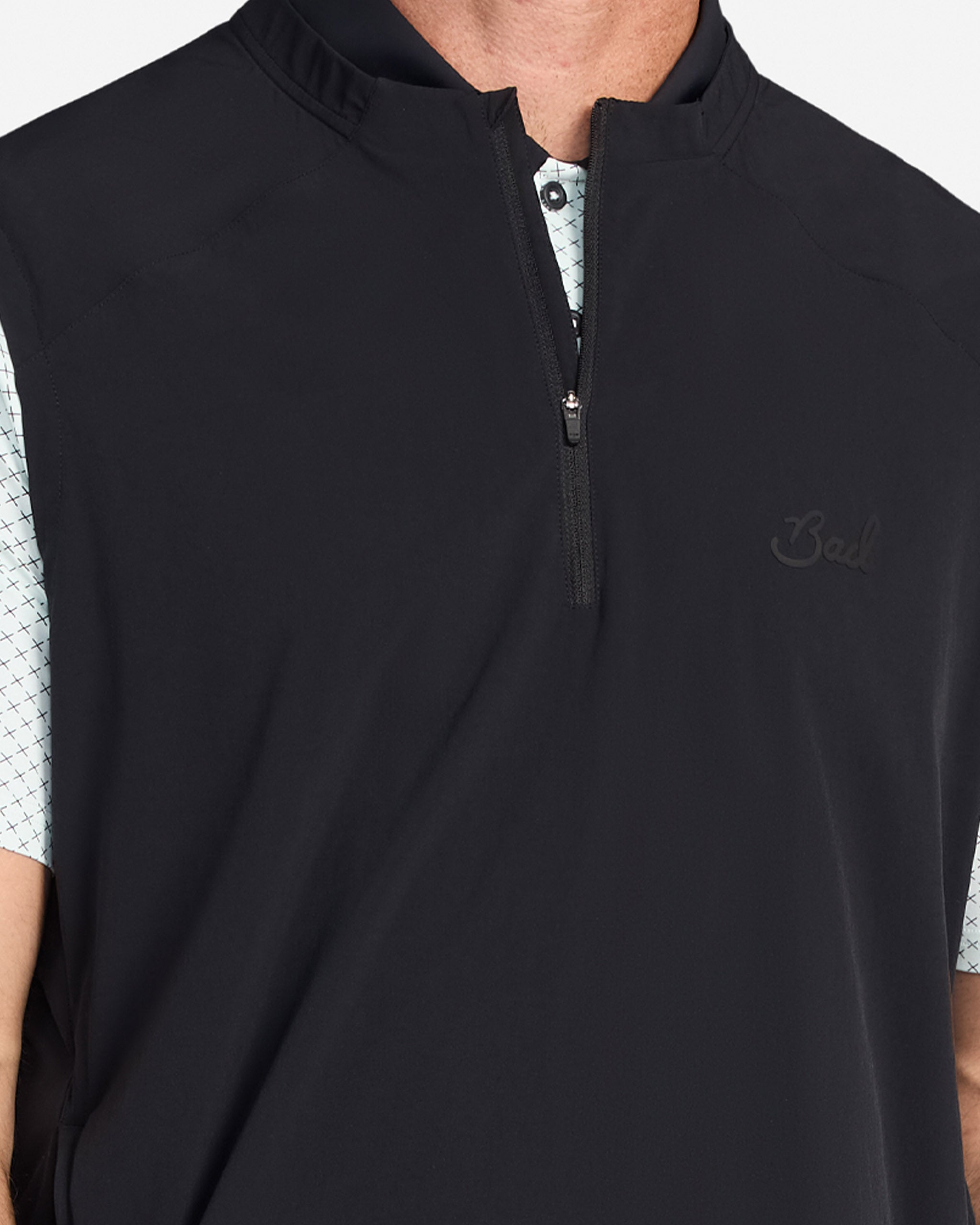 Kinetic Wind Vest - Black-Men's Jacket-Bad Birdie