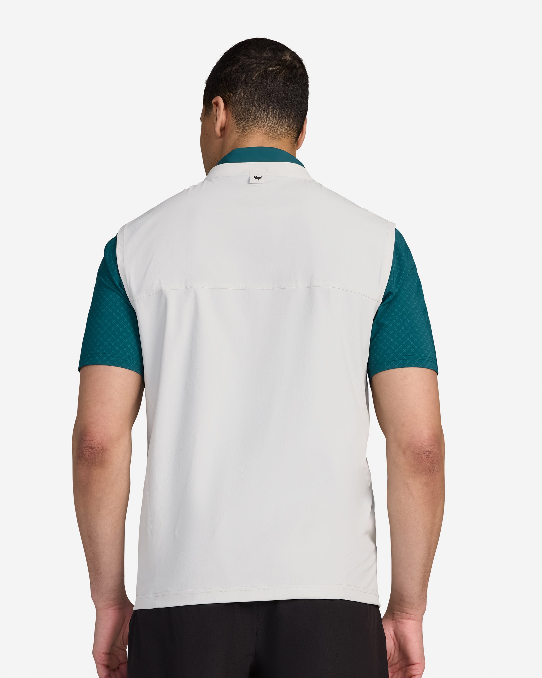 Kinetic Wind Vest - Glacier Grey-Men's Jacket-Bad Birdie