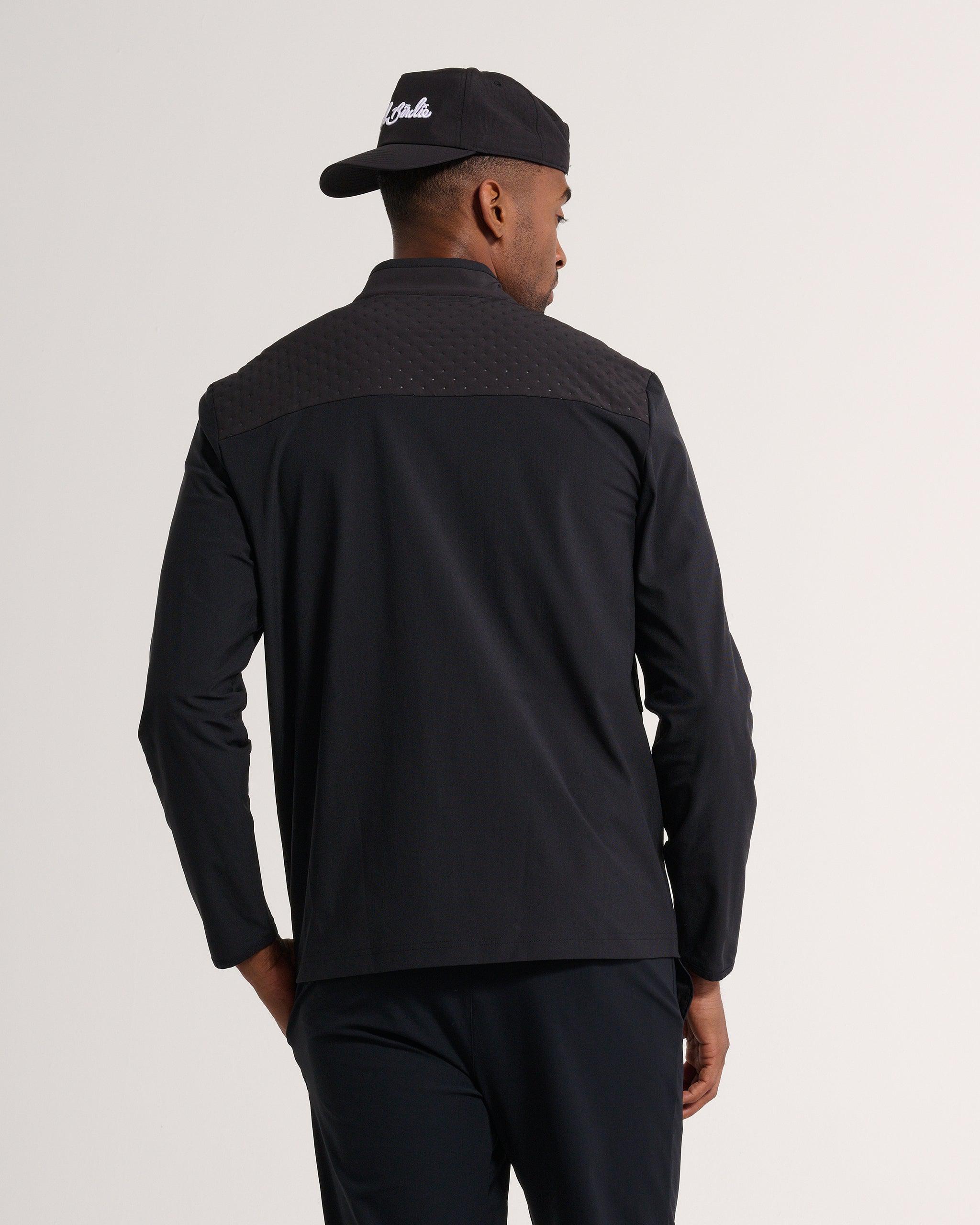 Hybrid Jacket - Black-Men's Jacket-Bad Birdie