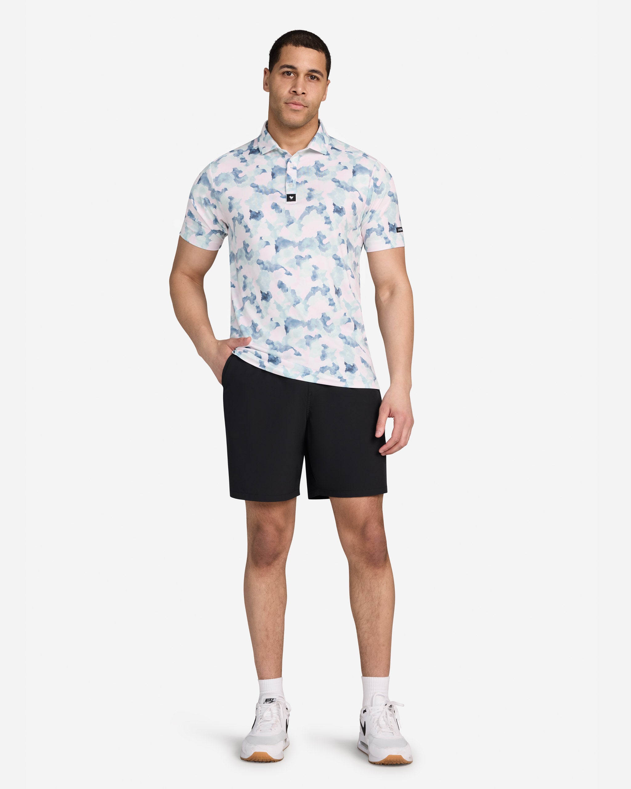 Mirage Oasis-Men's Polo-Bad Birdie