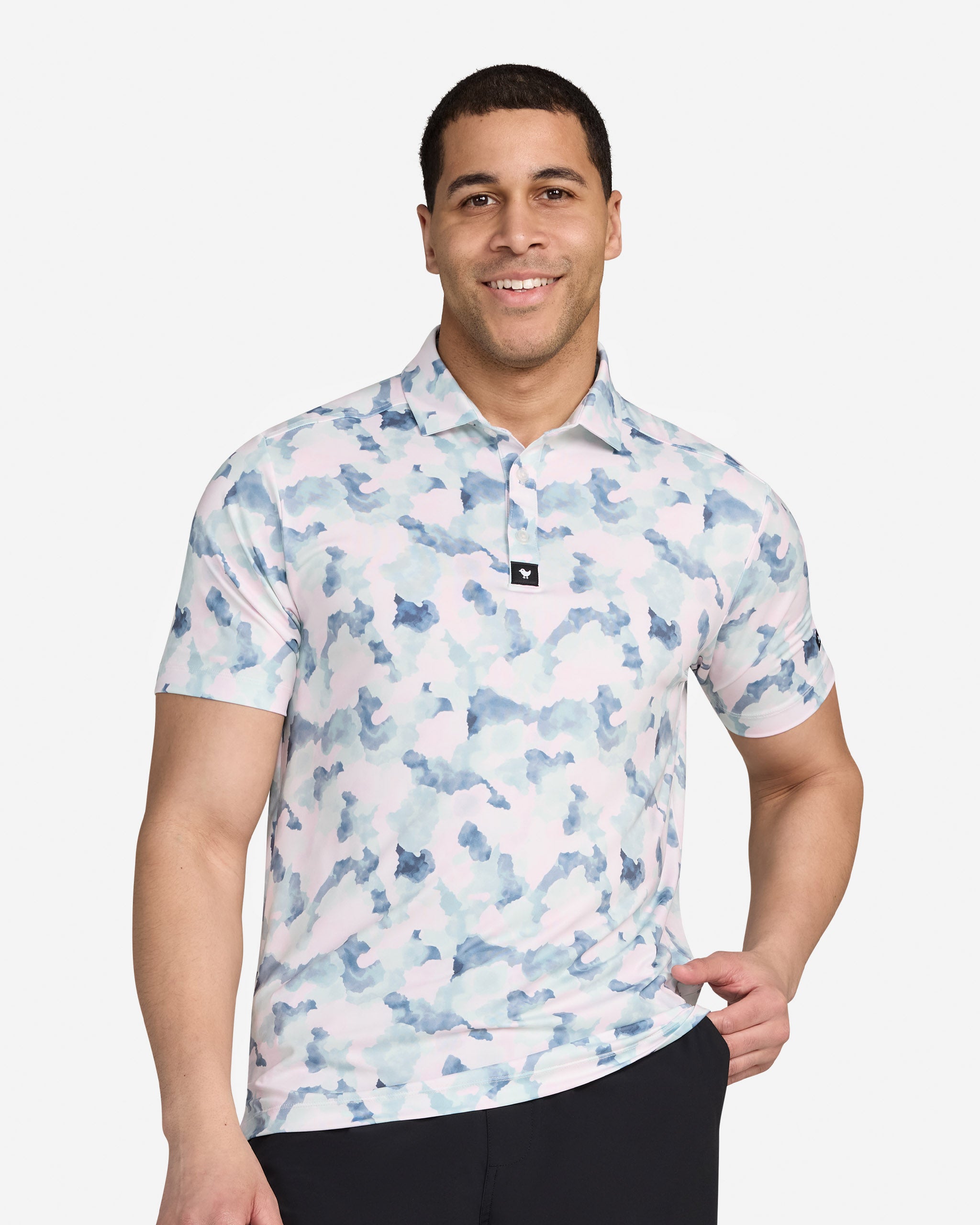 Mirage Oasis-Men's Polo-Bad Birdie