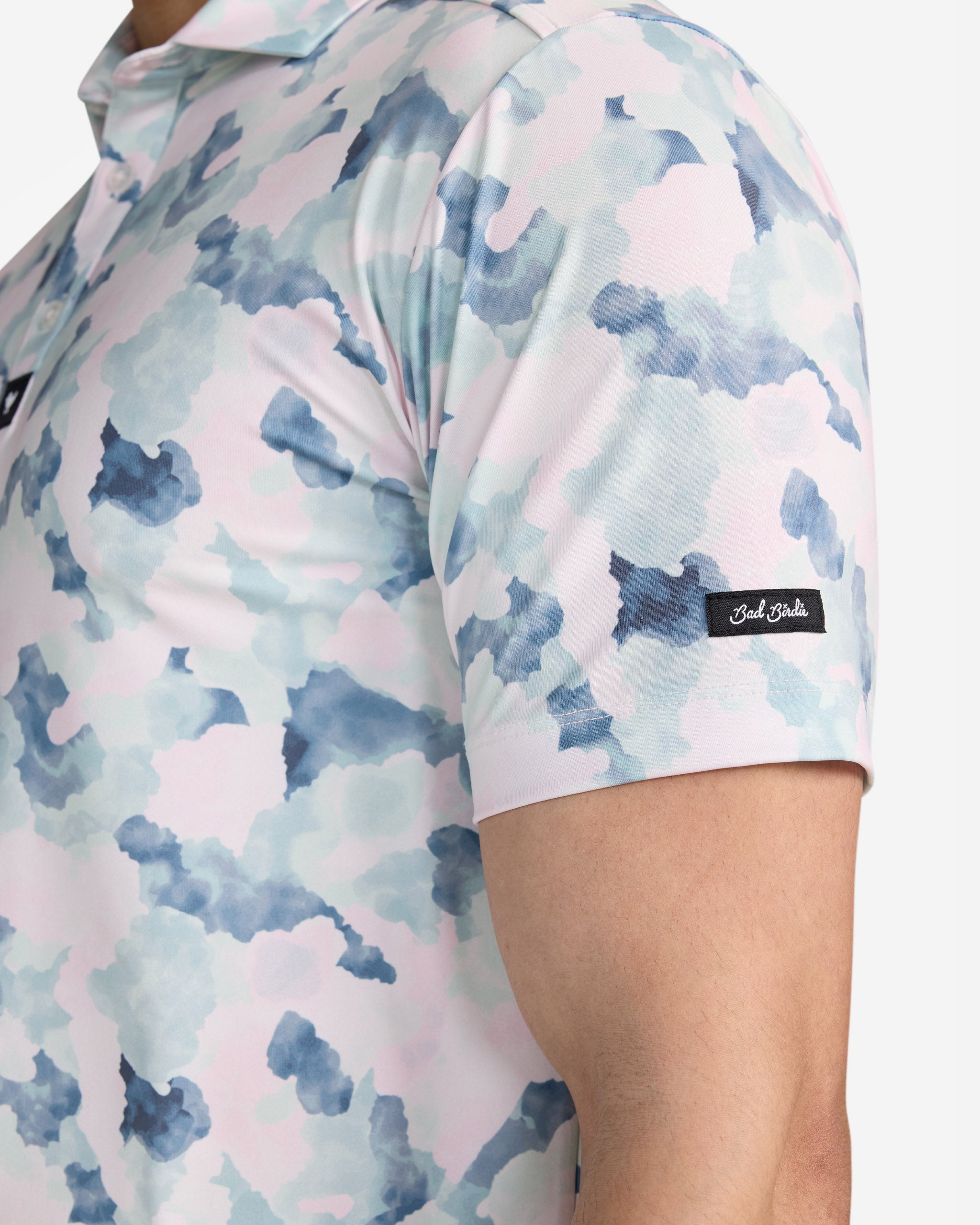 Mirage Oasis-Men's Polo-Bad Birdie