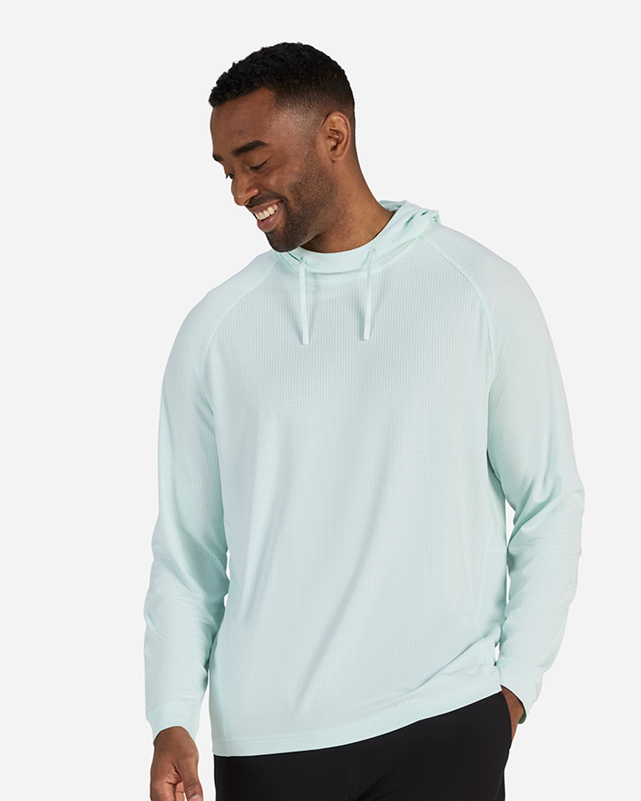Tempo Cooling Sun Hoodie - Minty Fresh-Long Sleeve-Bad Birdie