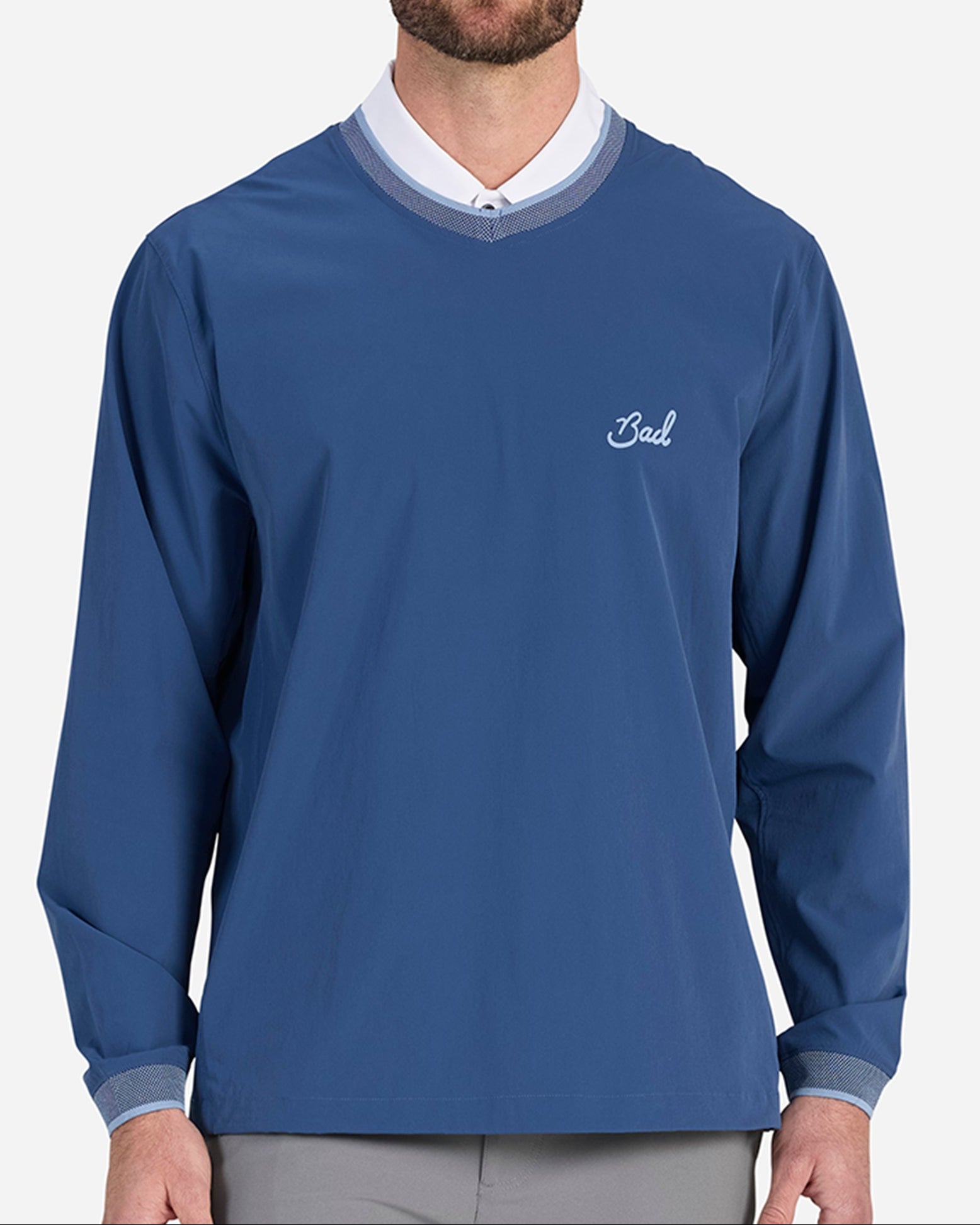 Kinetic Wind Pullover - Dusk Navy-Men's Jacket-Bad Birdie