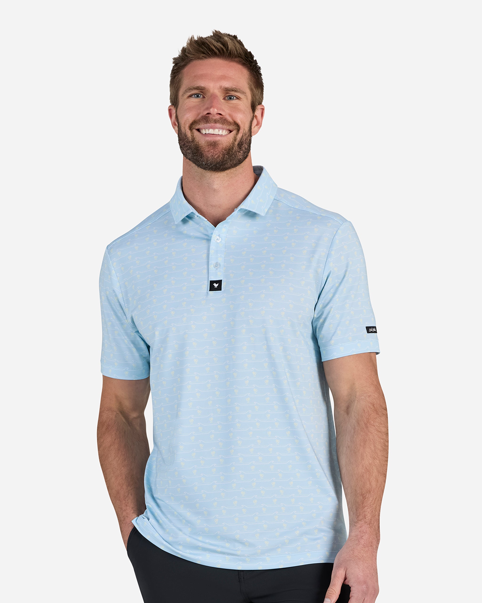 Easy Livin'-Men's Polo-Bad Birdie