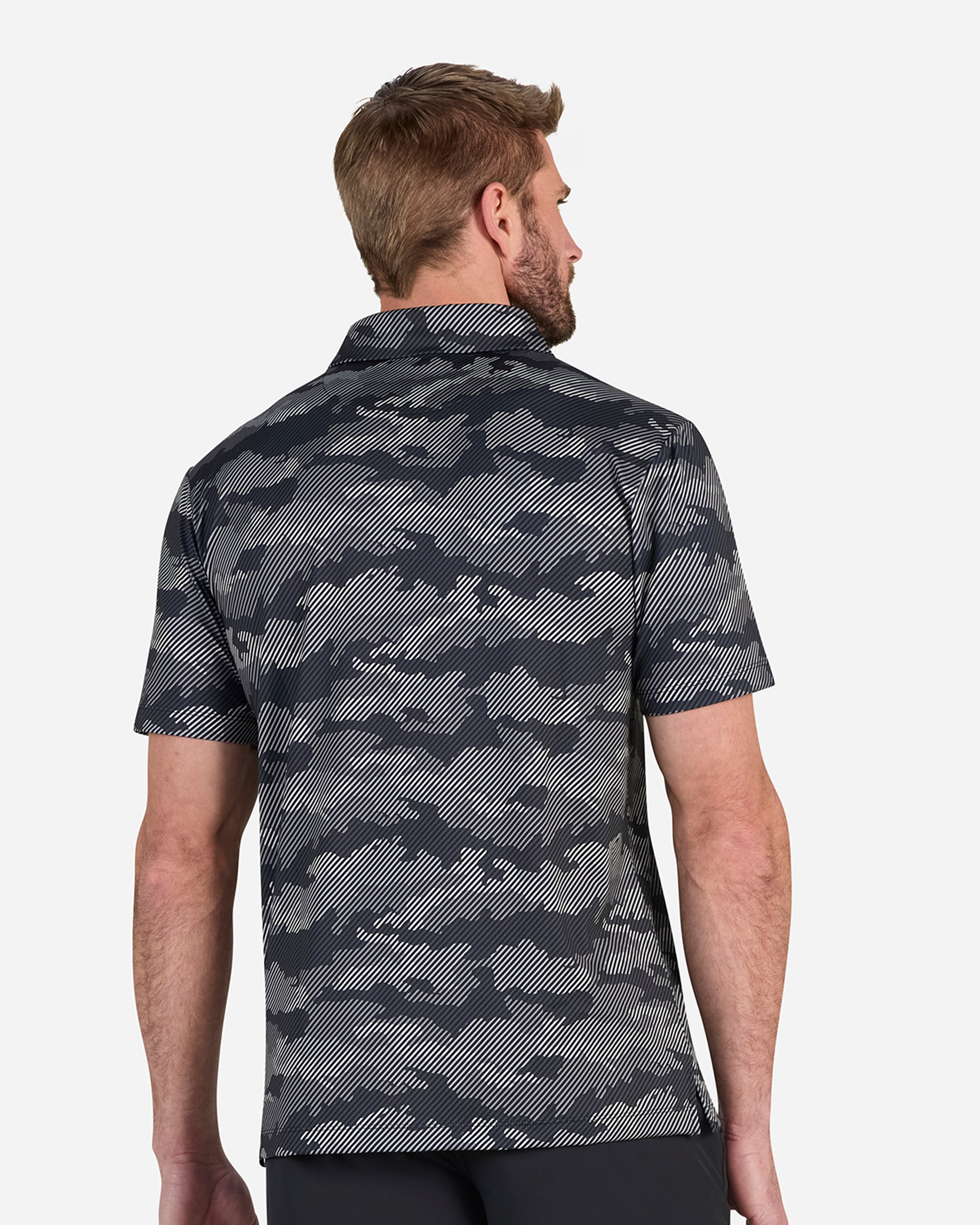 Frostbite - Granite-Men's Polo-Bad Birdie