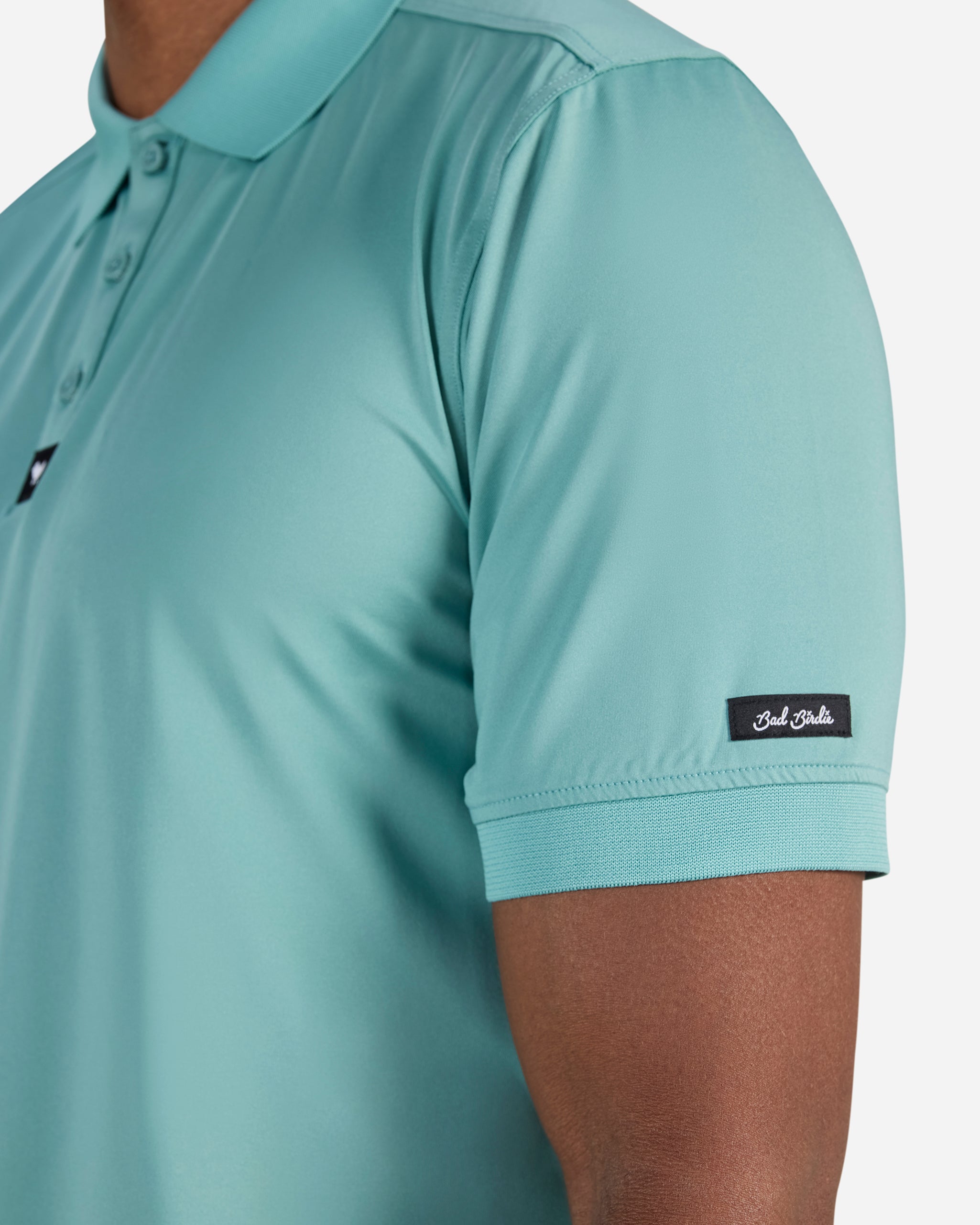 Ridge Polo - Slick Green-Men's Polo-Bad Birdie