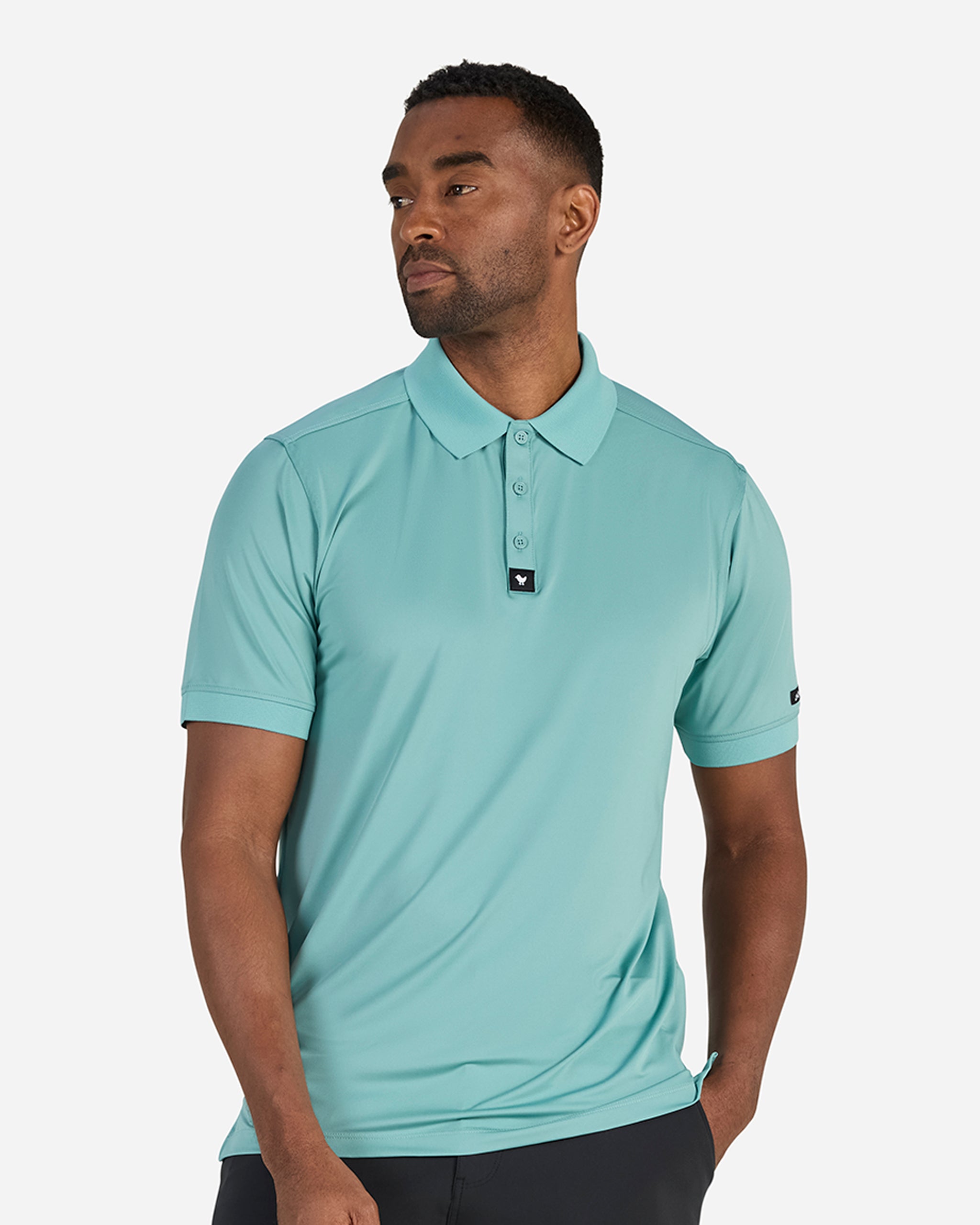 Ridge Polo - Slick Green-Men's Polo-Bad Birdie