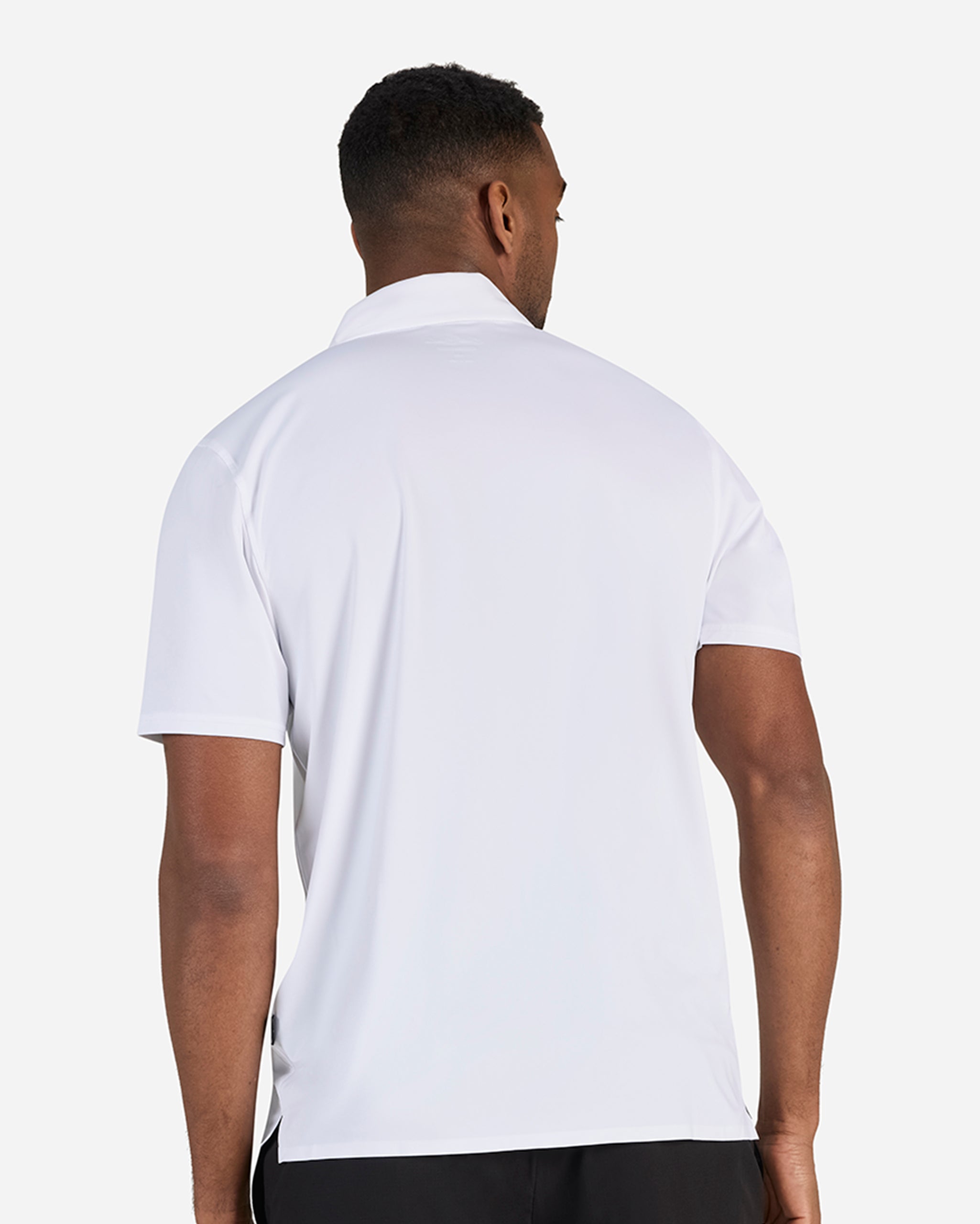Vapor Cooling Polo - Brilliant White-Men's Polo-Bad Birdie