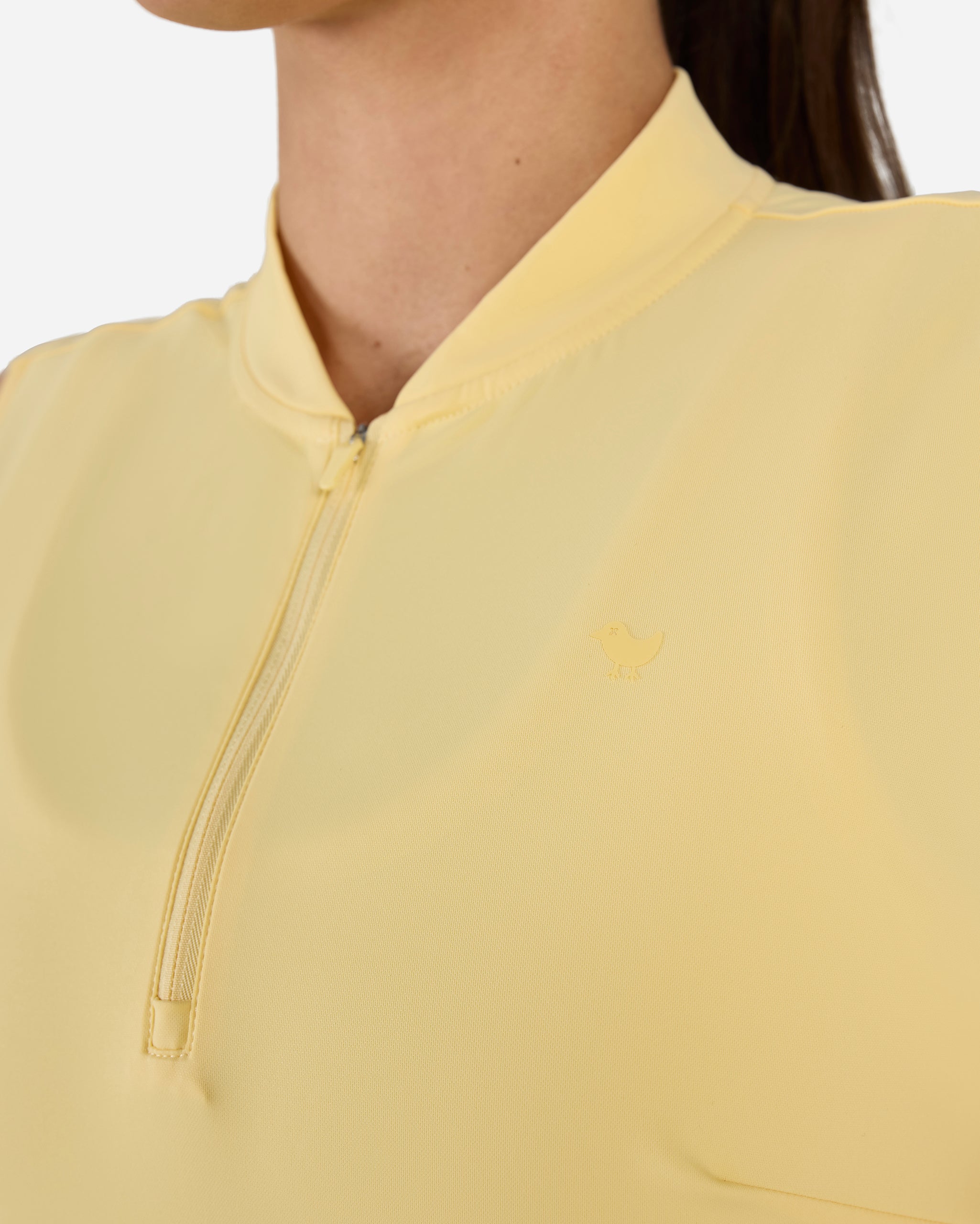 Blade - Pale Banana-Women's Polo-Bad Birdie