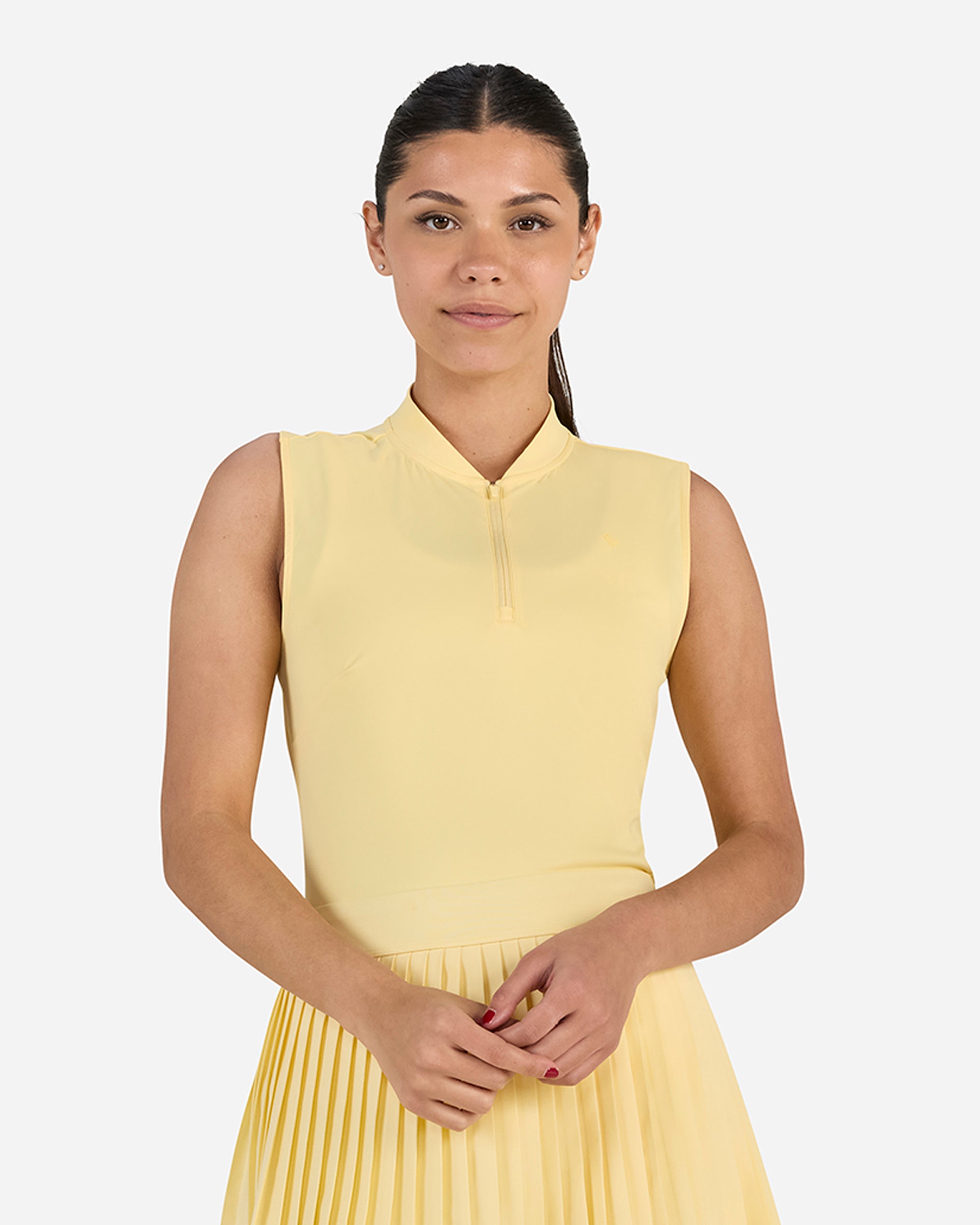 Blade - Pale Banana-Women's Polo-Bad Birdie