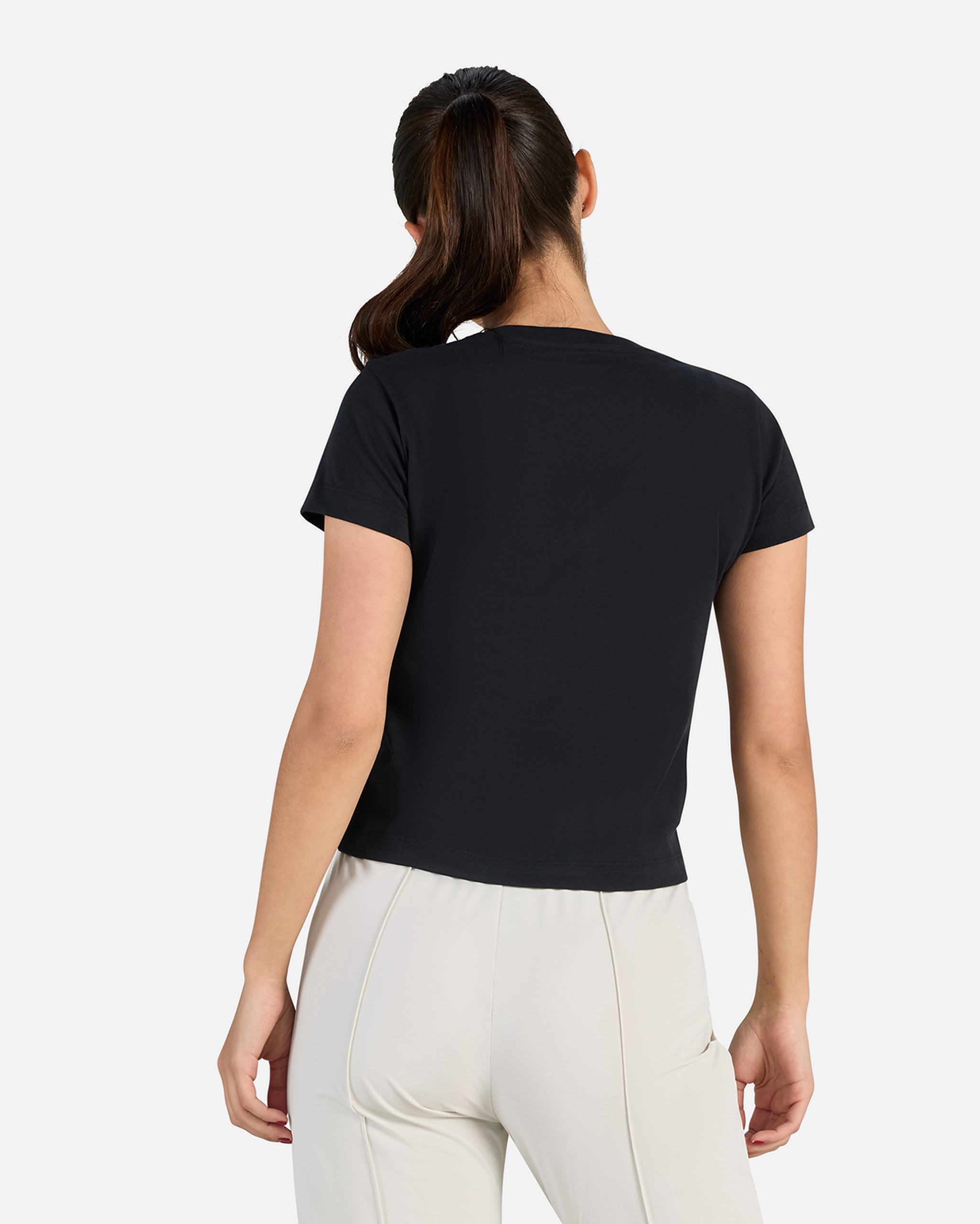 Script Tee - Black-Women's T-Shirt-Bad Birdie