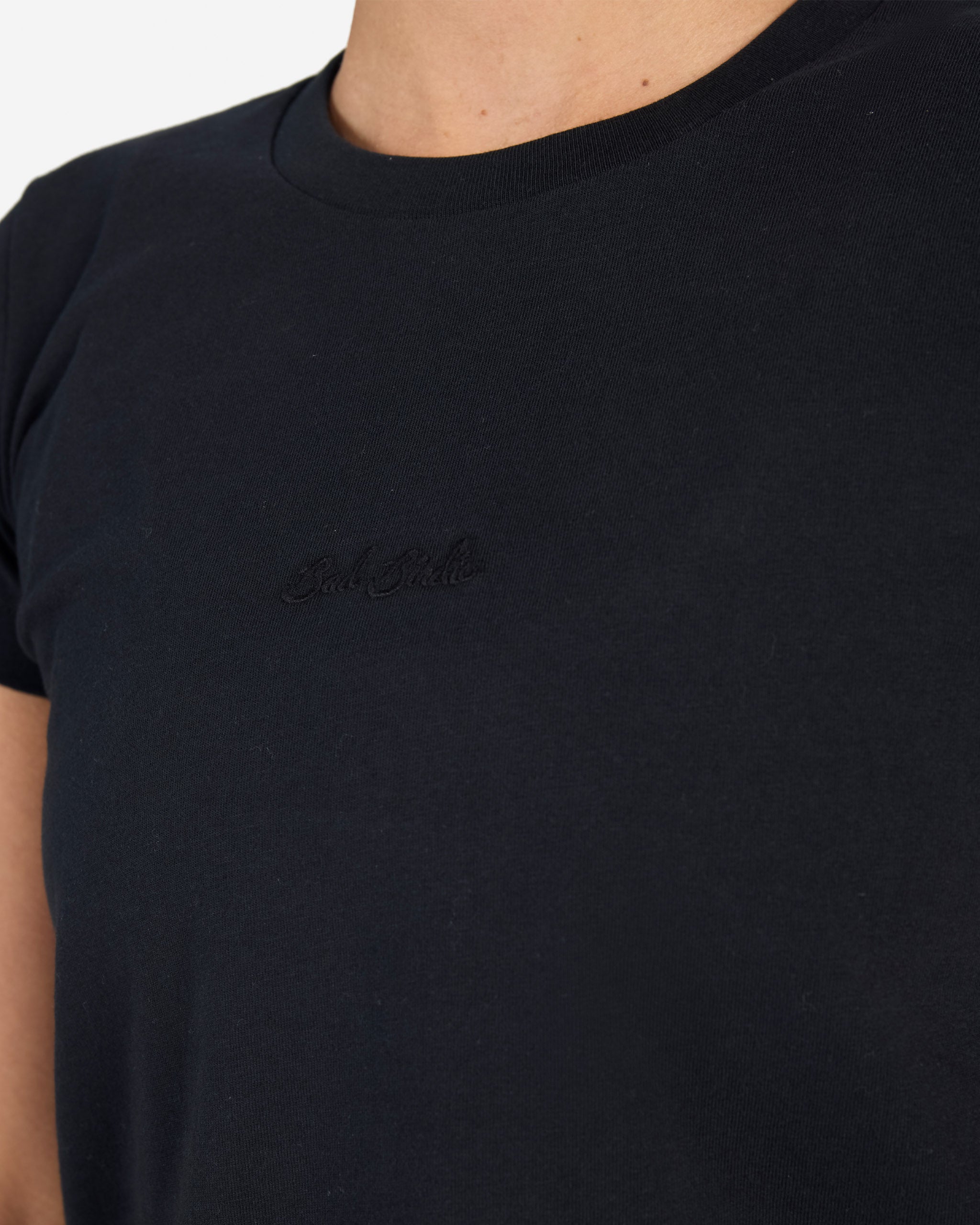 Script Tee - Black-Women's T-Shirt-Bad Birdie