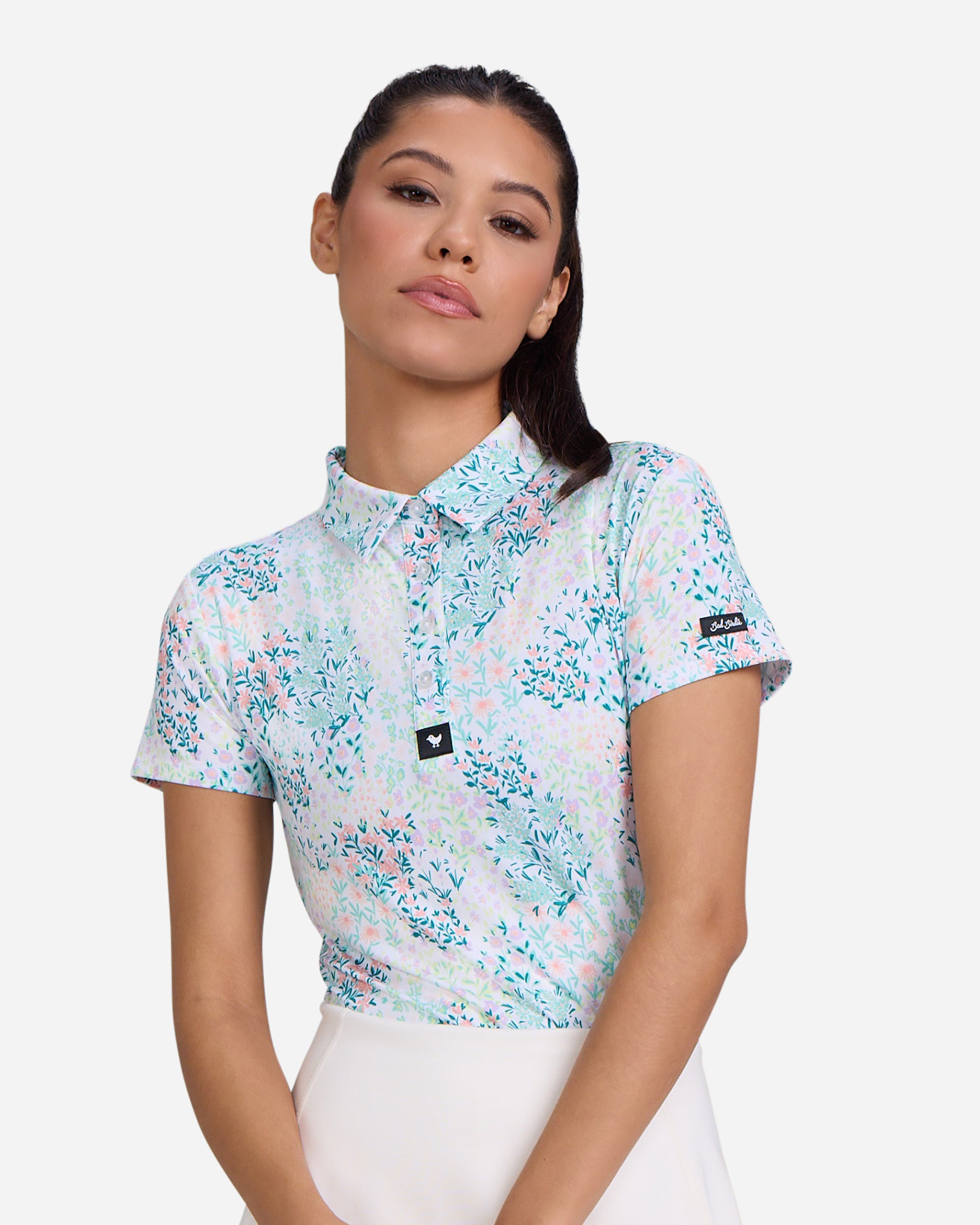 Spring Has Sprung-Women's Polo-Bad Birdie