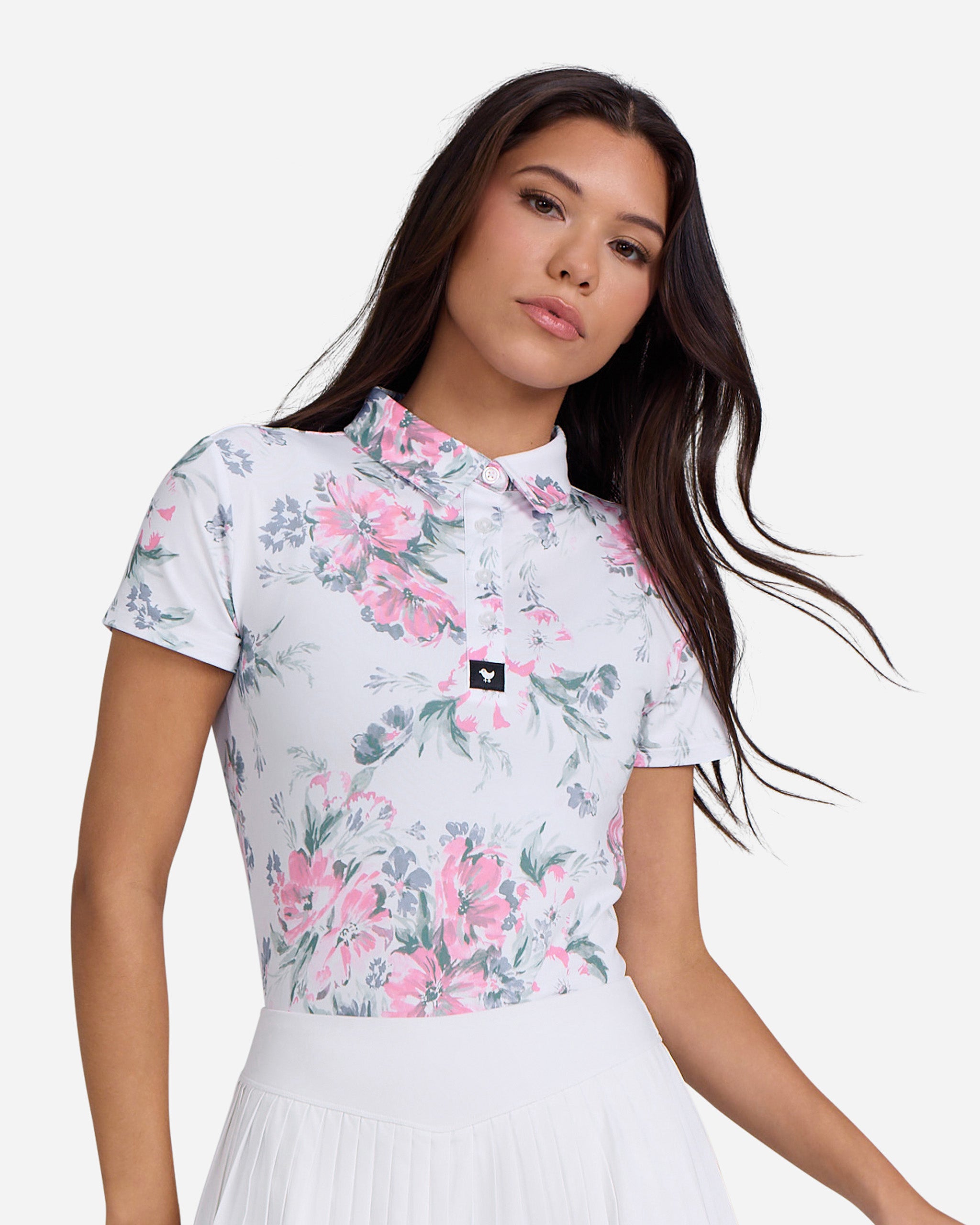 Spring Showers-Women's Polo-Bad Birdie