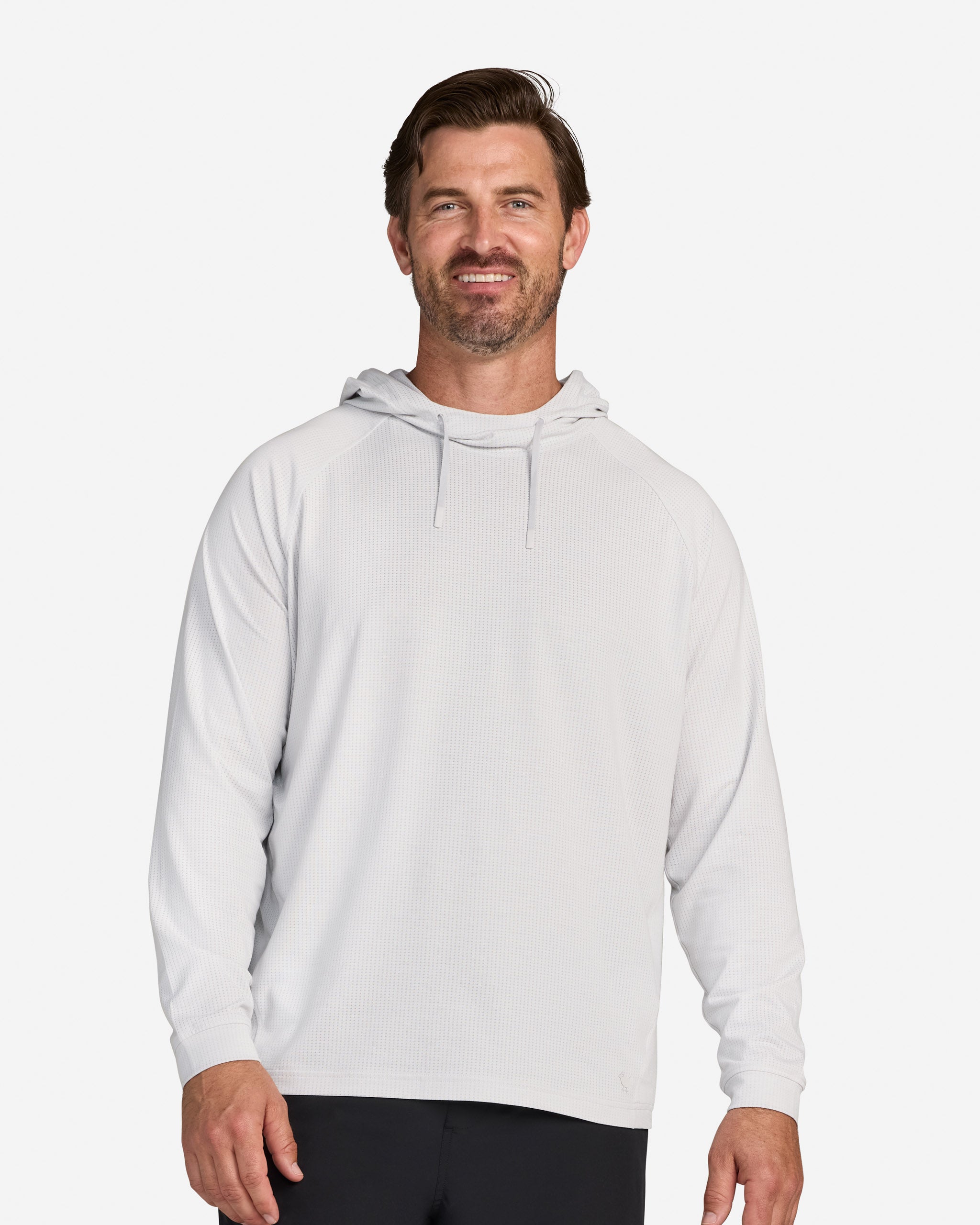 Tempo Cooling Sun Hoodie - Glacier Grey-Hoodie-Bad Birdie