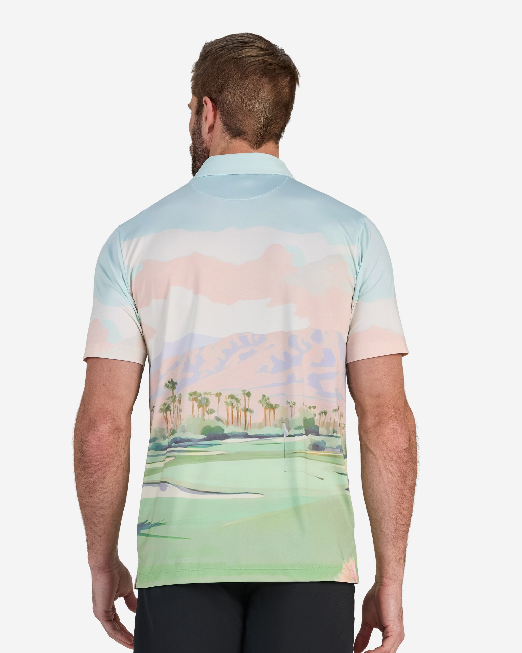 The Desert CC-Men's Polo-Bad Birdie