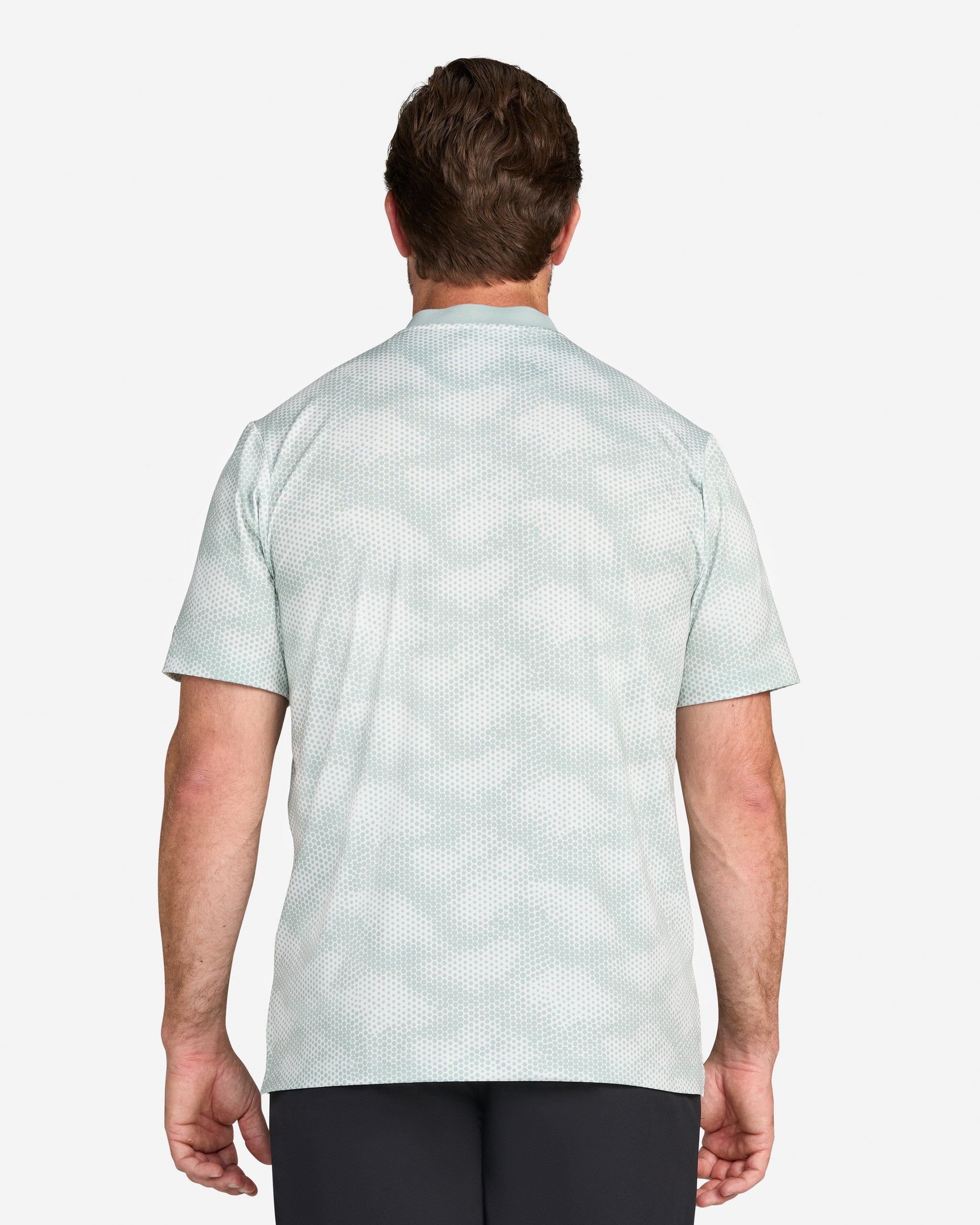 Blade Through the Fog - Washed Sage-Men's Polo-Bad Birdie