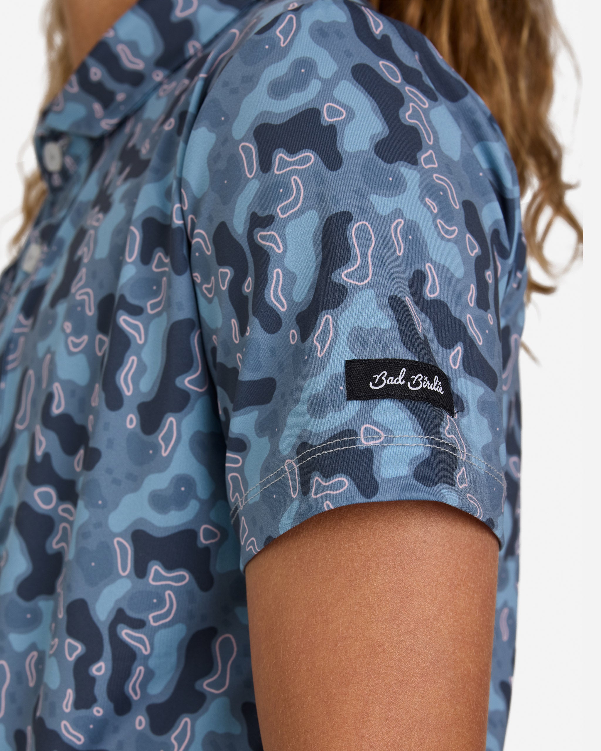 Topographic Triumph - Youth-Youth Polo-Bad Birdie