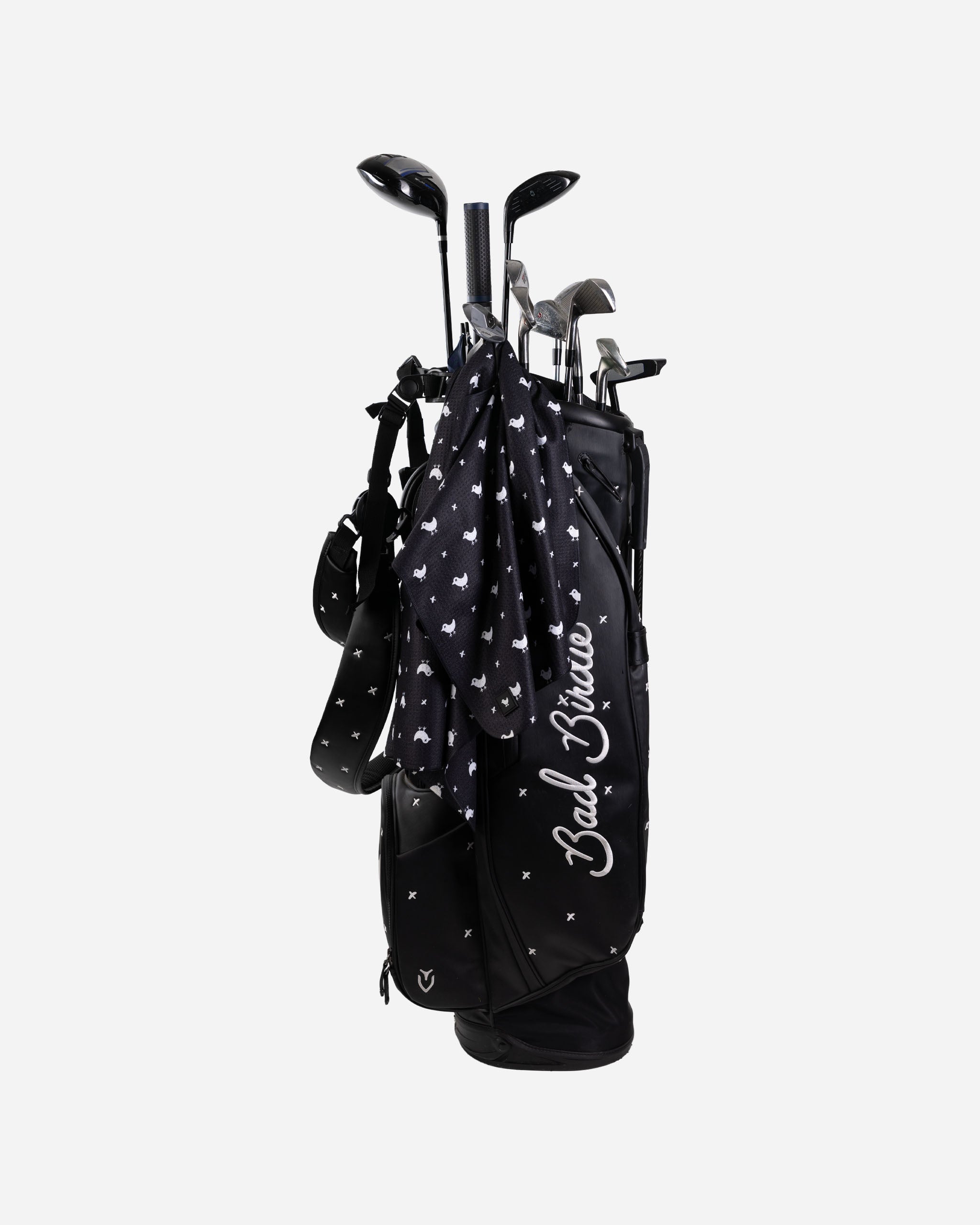 Tossed Towel - Black-Towel-Bad Birdie