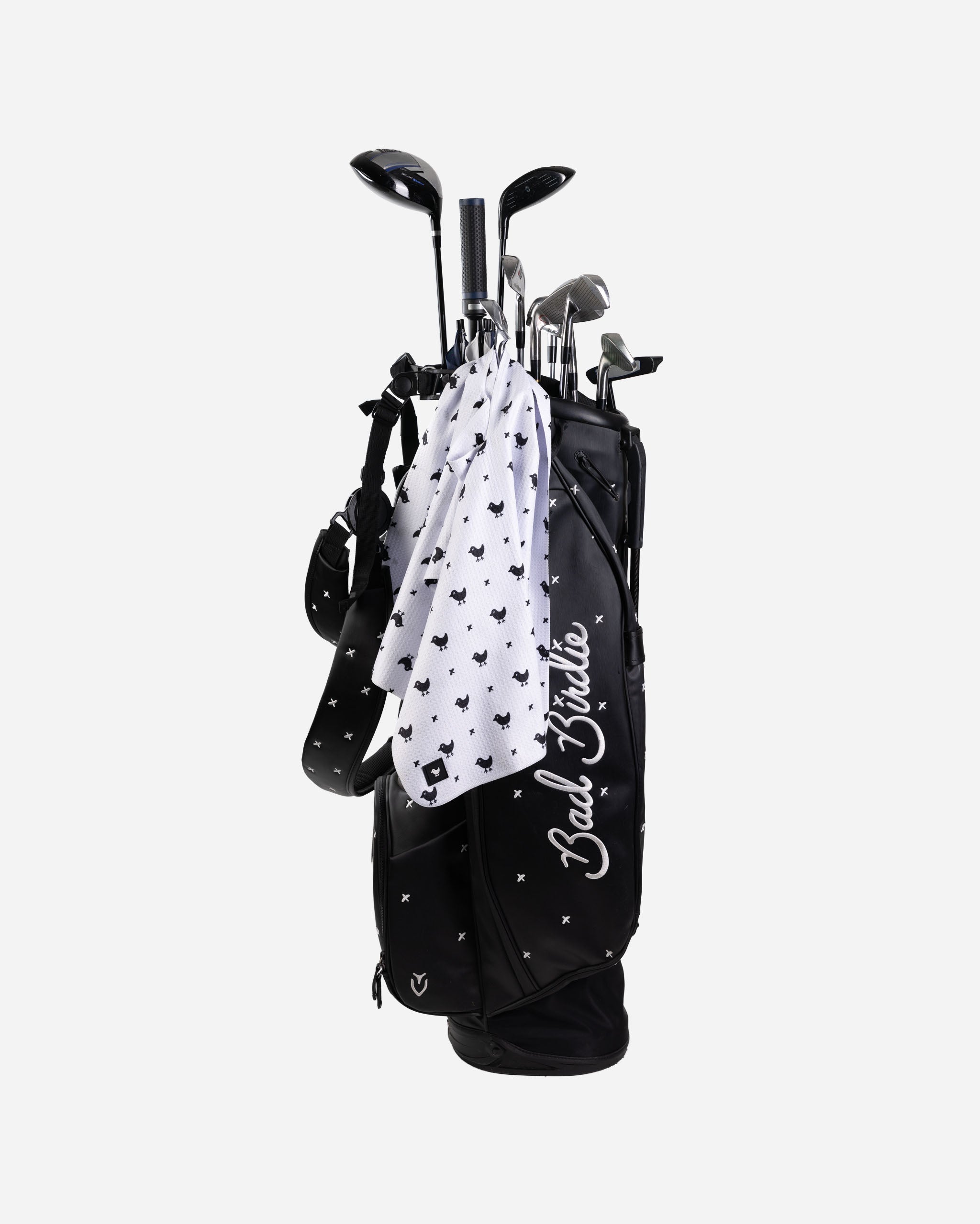 Tossed Towel - White-Towel-Bad Birdie