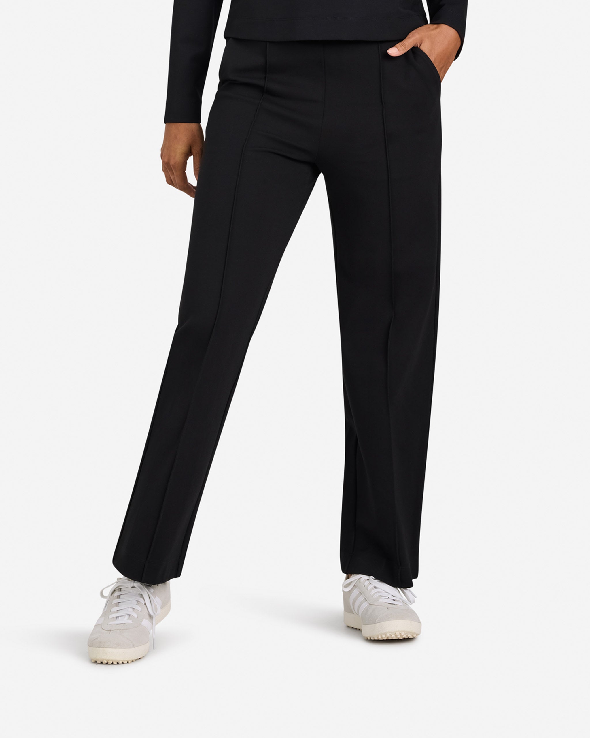 Tour Straight Leg - Black-Women's Pants-Bad Birdie