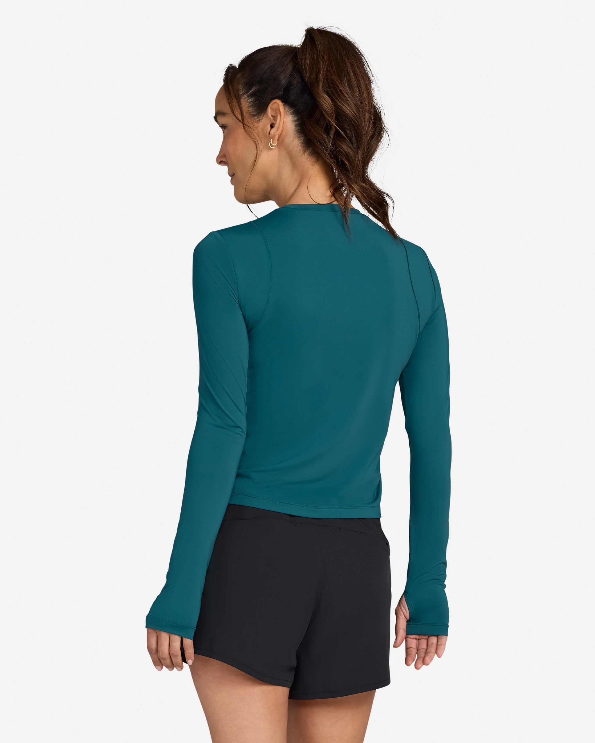 Vapor Cooling Active Long Sleeve - Lush Green-Women's Polo-Bad Birdie