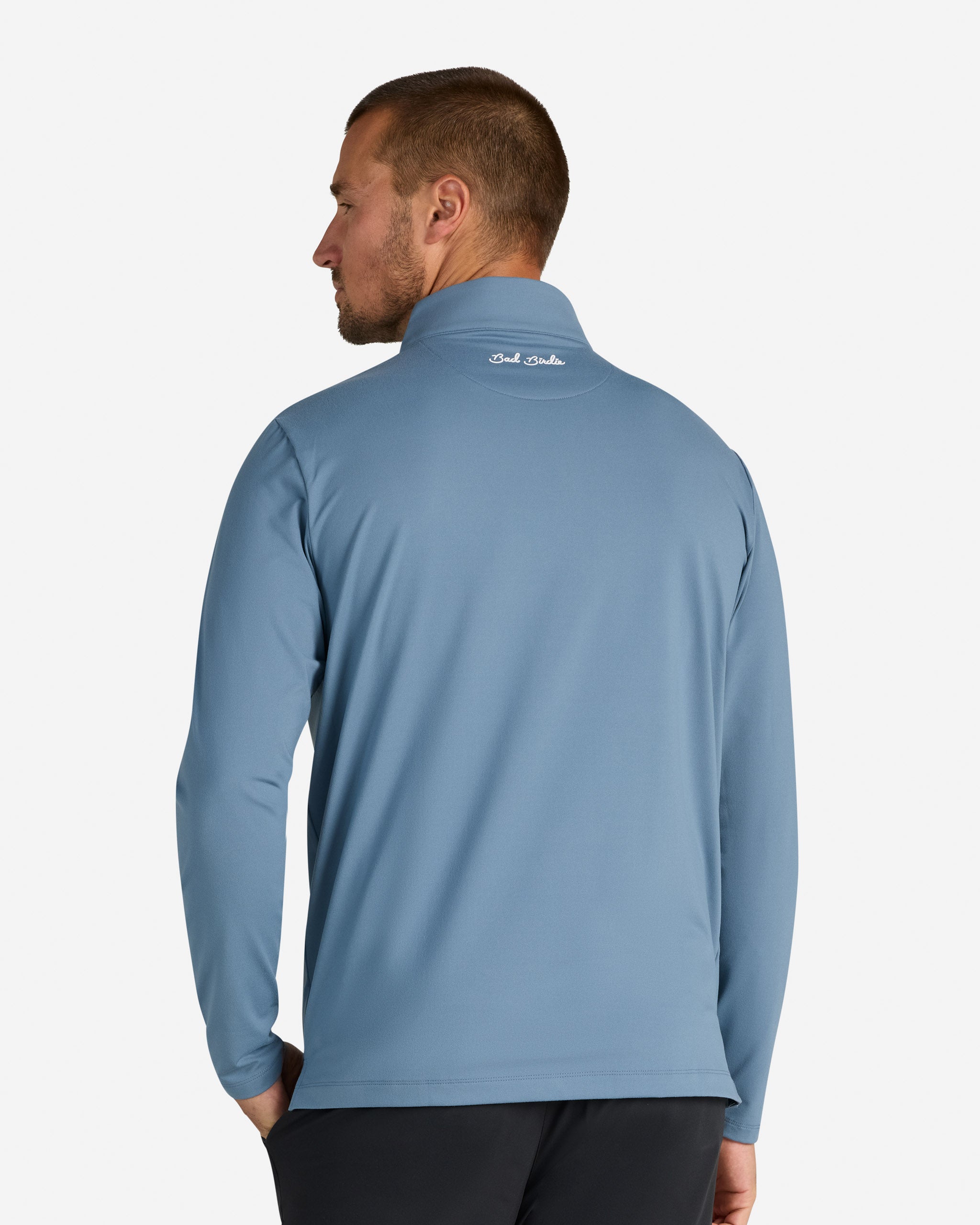 Velocity Quarterzip - Blue Mirage