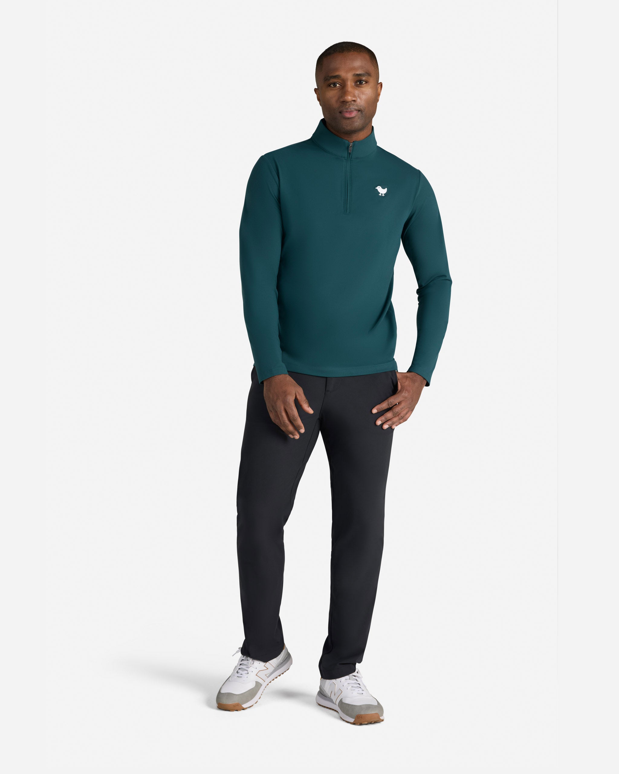 Velocity Quarterzip - Pine